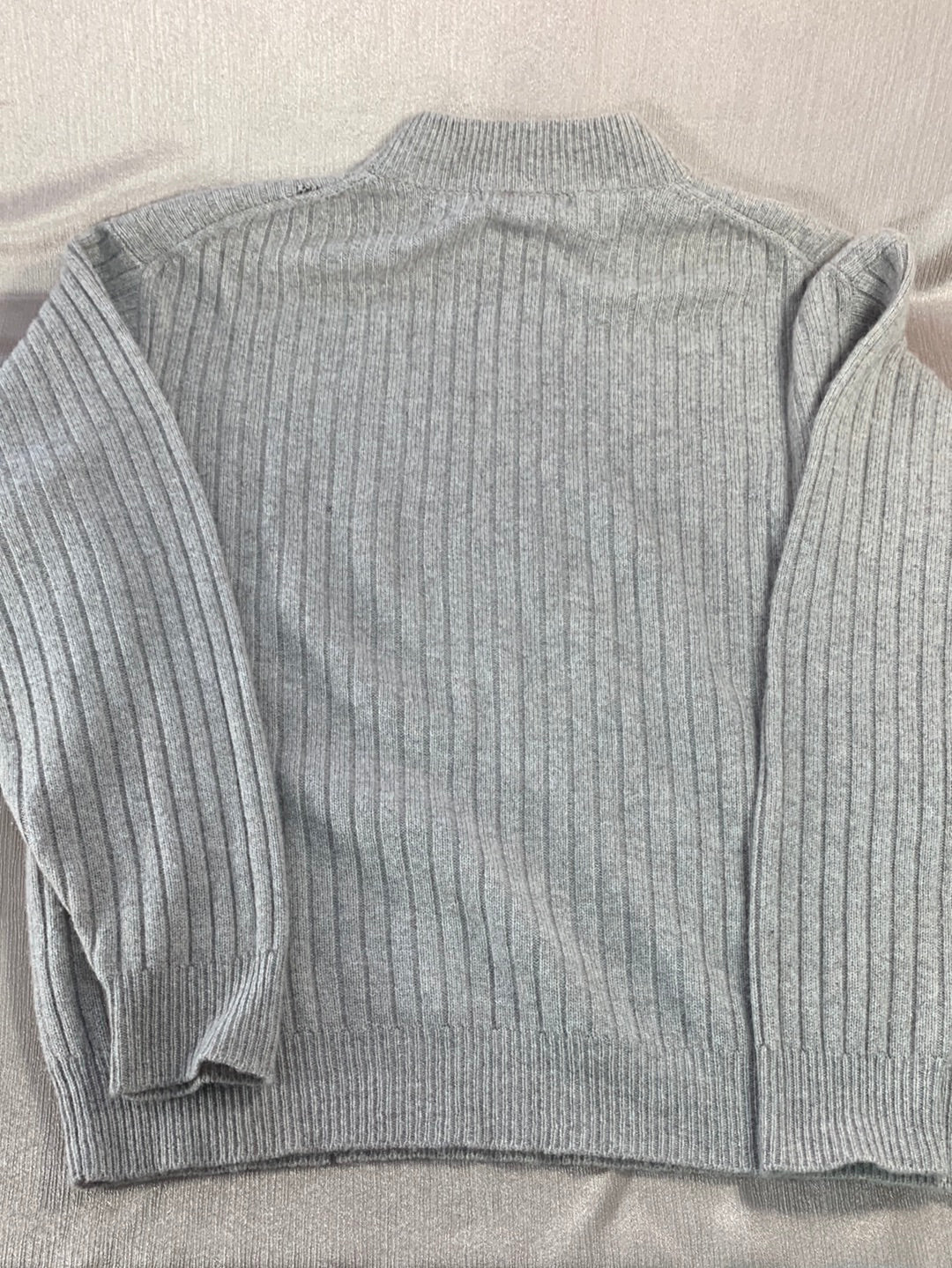 LOT OF 3 CASHMERE Sweater Upcycle Felt Craft Cutters Fabric - green tan gray