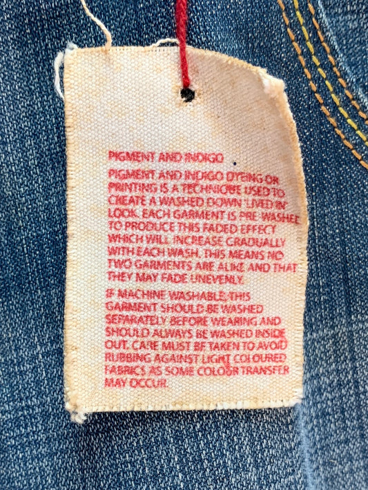 NWOT - BODEN blue 100% Cotton 18" (Above the Knee) Denim Mini Skirt - 20