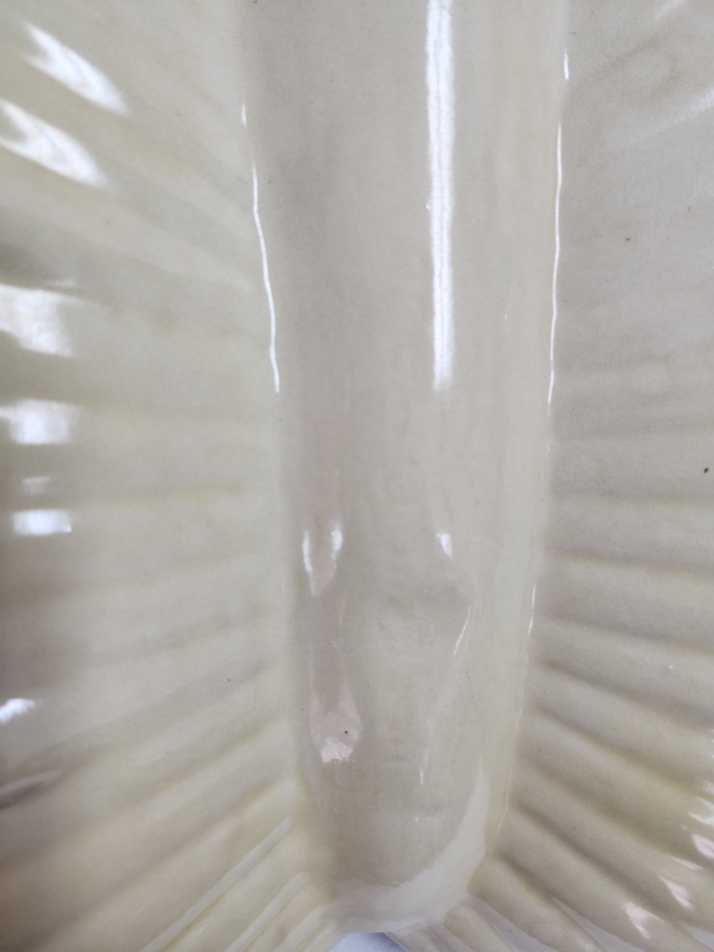 Mid-20th Century Ceramic Divided Lobster Serving Tray by Holland Mold