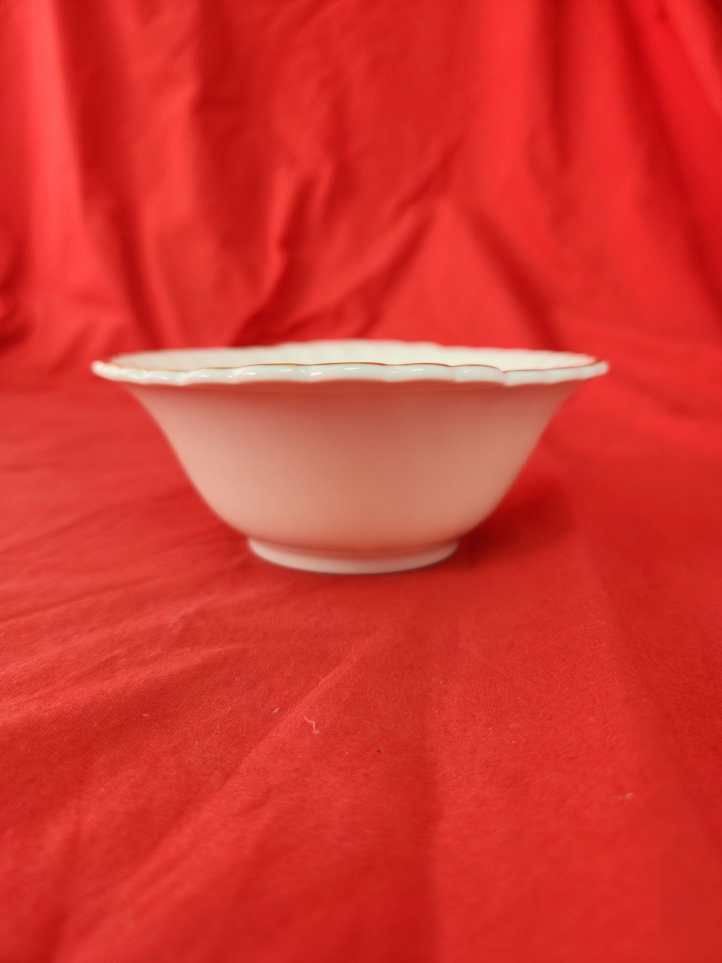 Syracuse Gray & Gold Baroque 6" Lugged Cereal Bowl