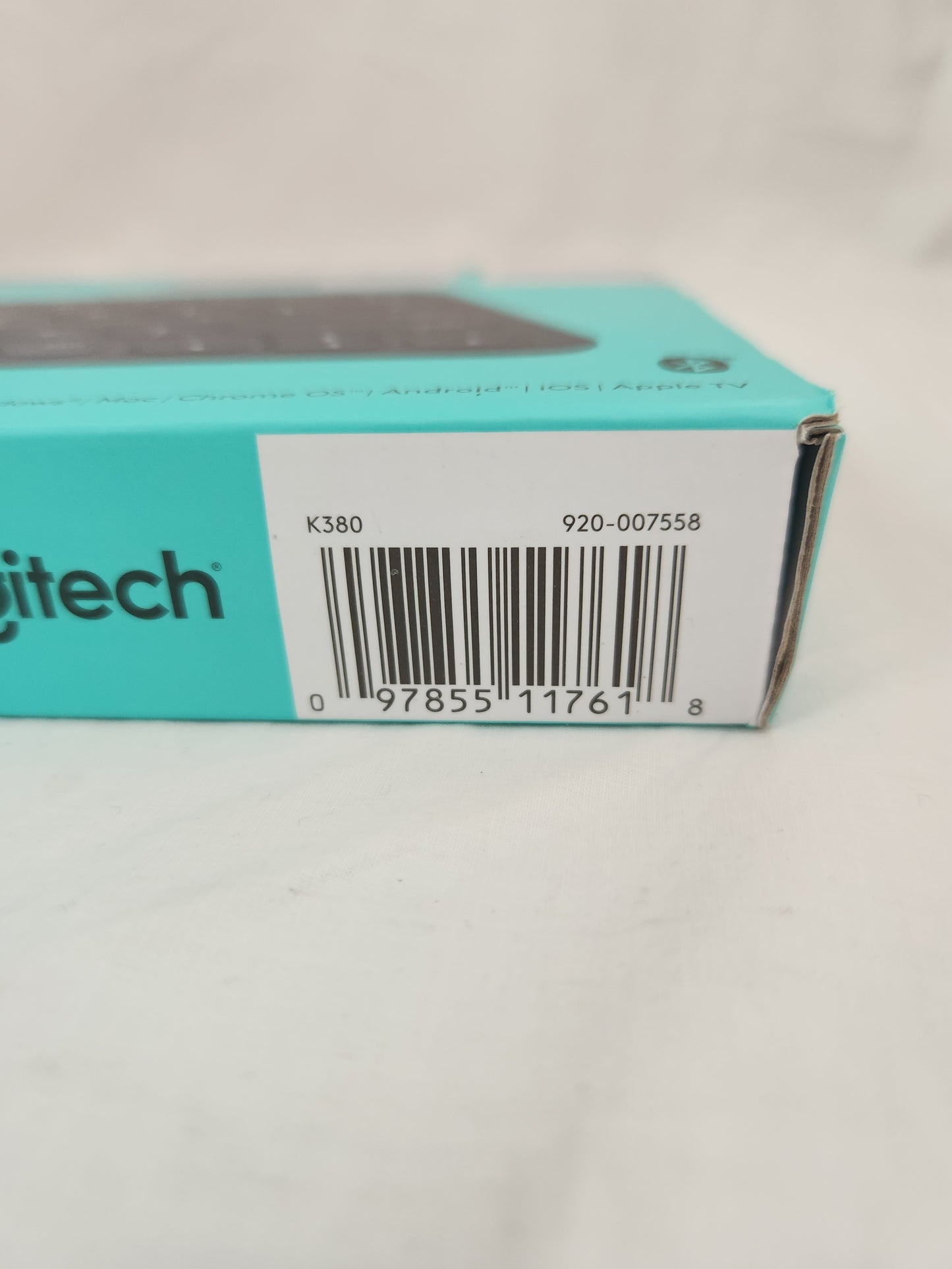 NIB - Logitech Multi Device K380 Gray Portable Wireless Bluetooth Keyboard
