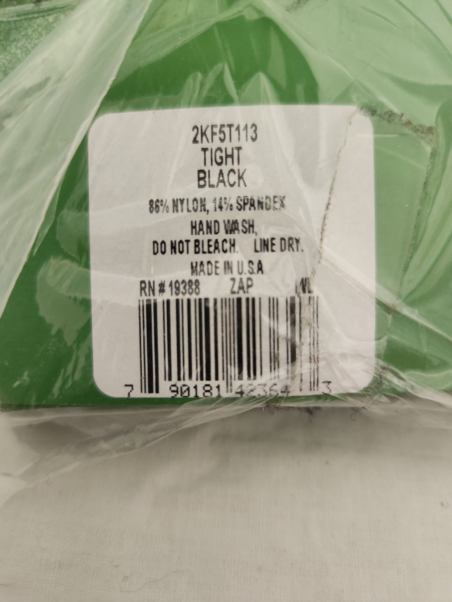 NIB - Kate Spade Black Opaque Tights - Size: M/L