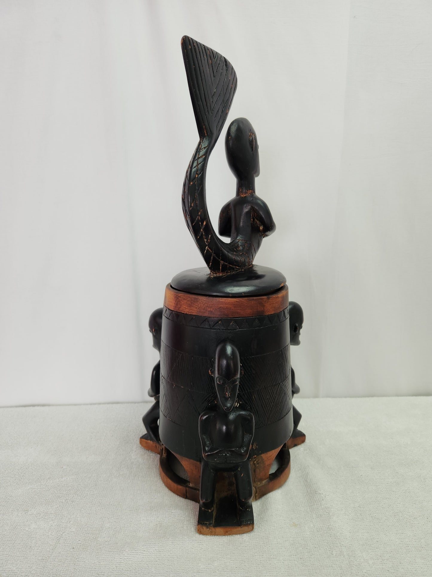 RARE/VTG - Handmade Ivory Coast/Baule Merman Mouse Oracle