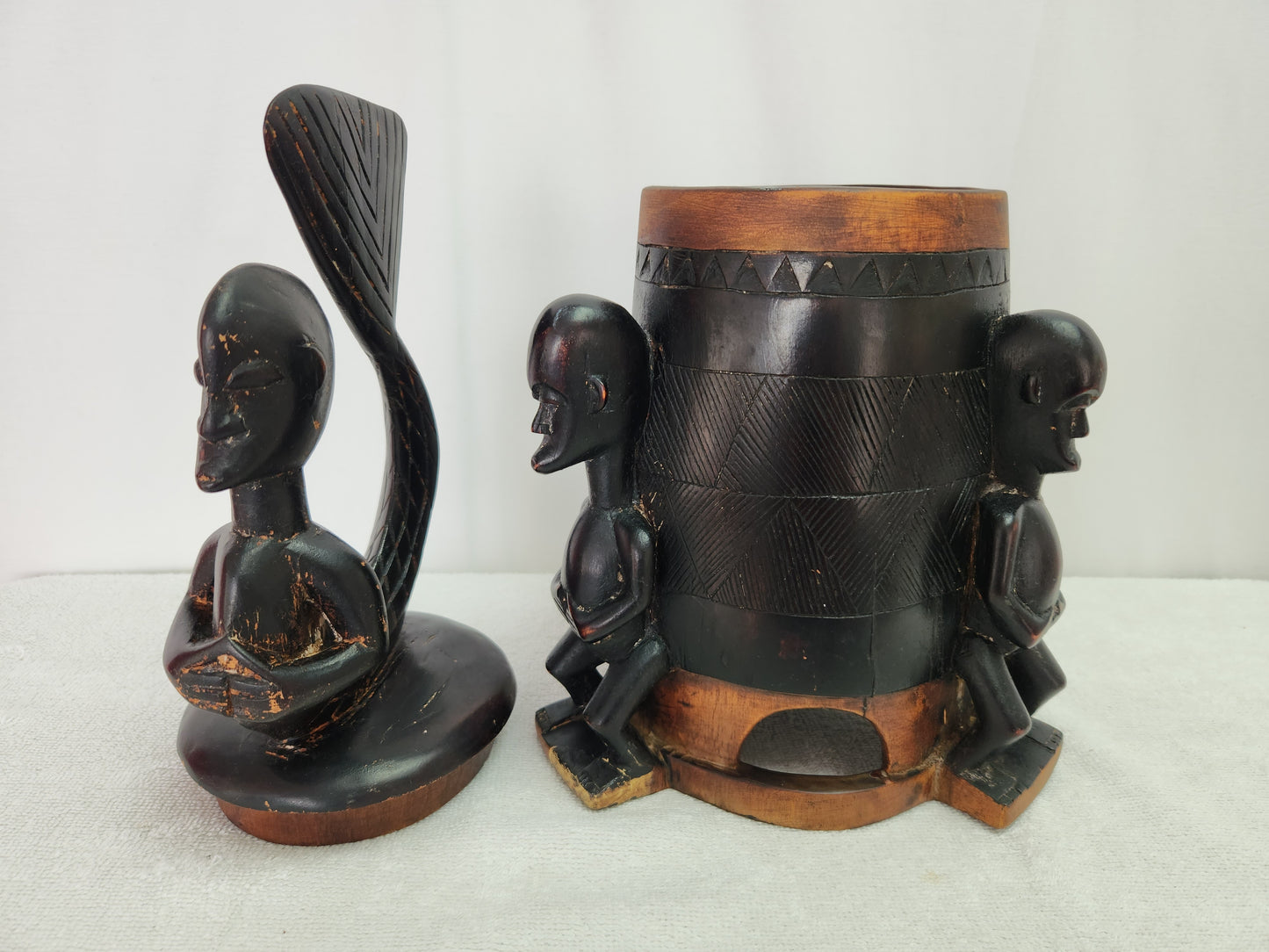 RARE/VTG - Handmade Ivory Coast/Baule Merman Mouse Oracle