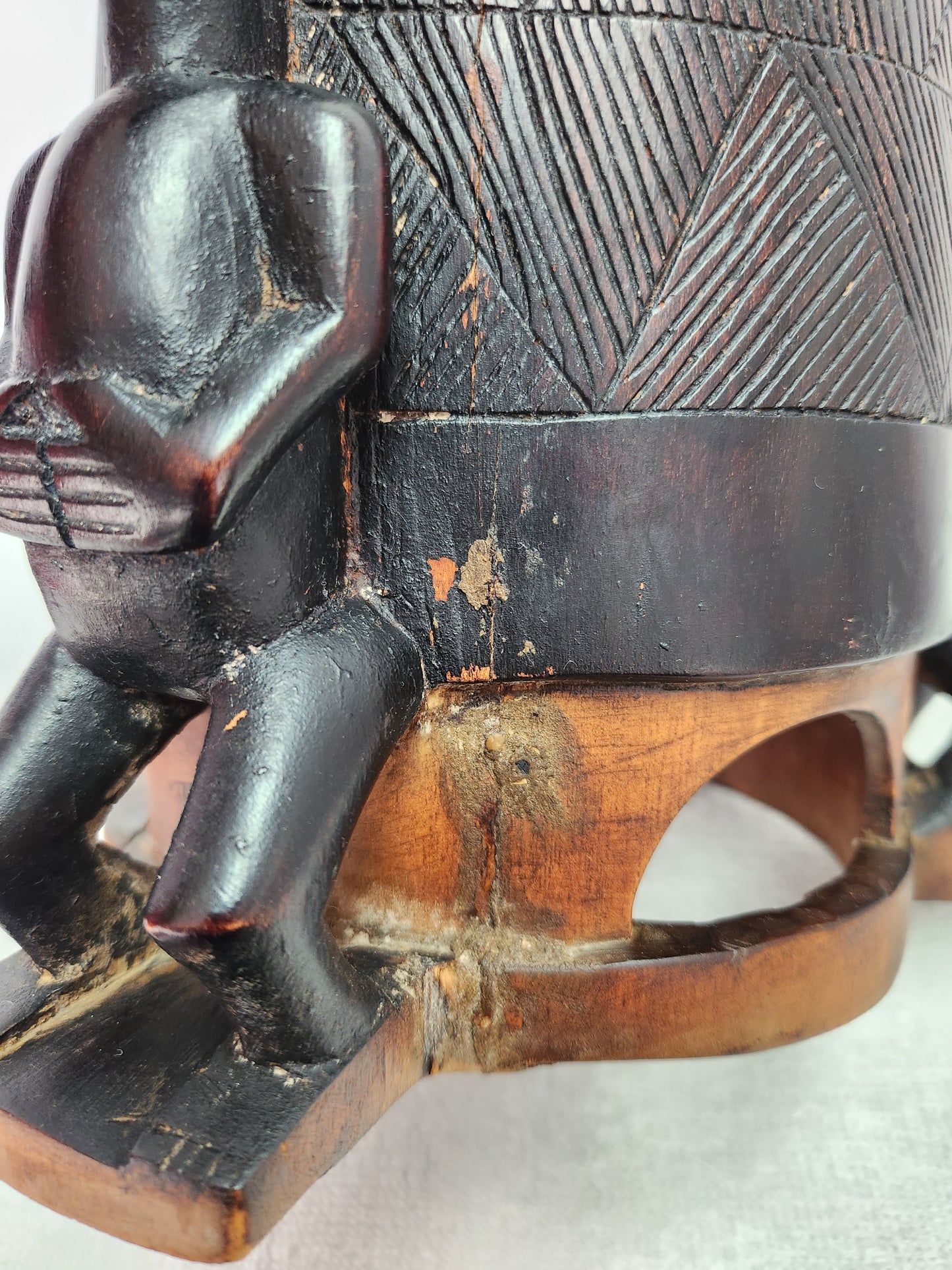 RARE/VTG - Handmade Ivory Coast/Baule Merman Mouse Oracle