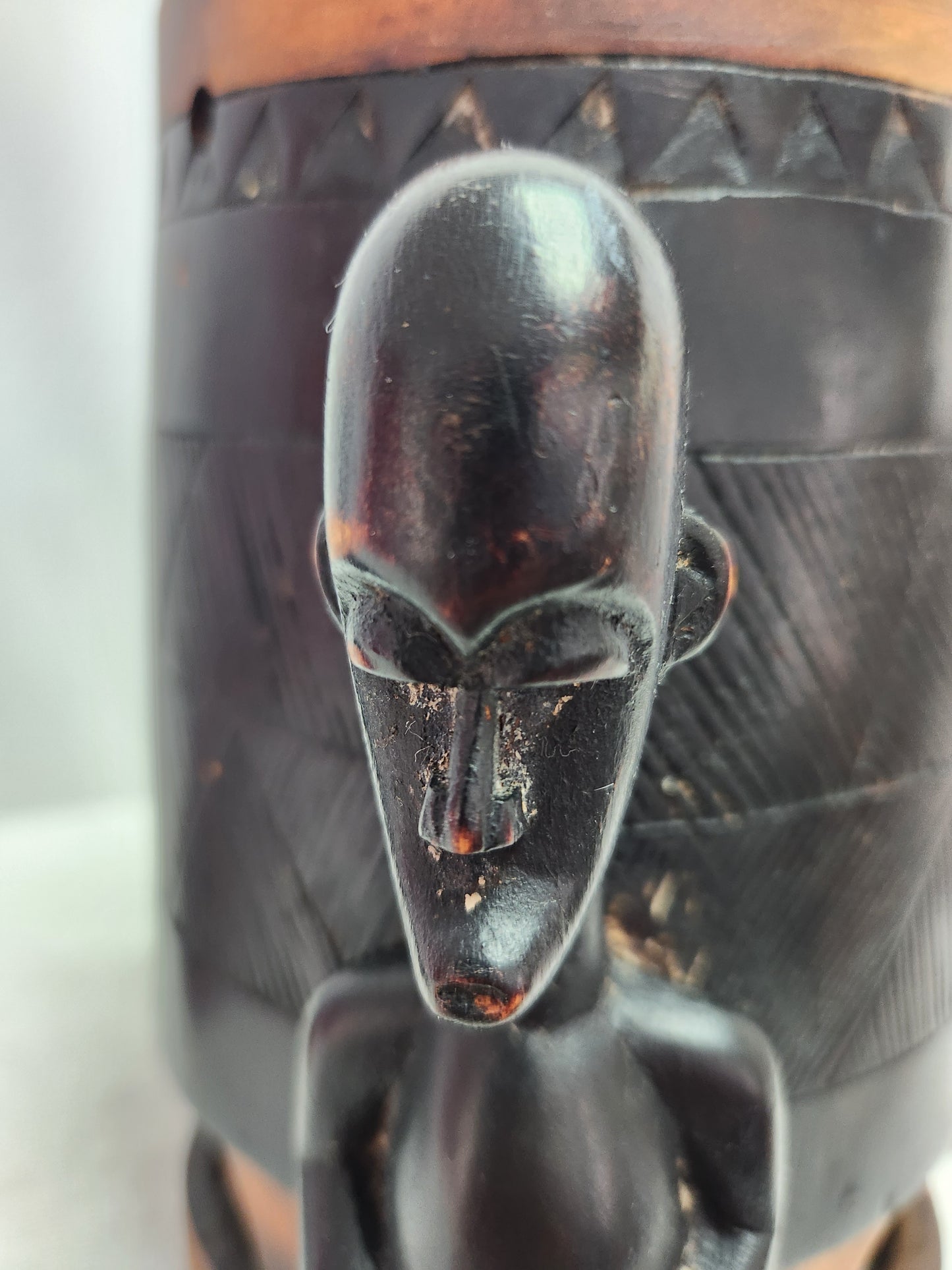 RARE/VTG - Handmade Ivory Coast/Baule Merman Mouse Oracle