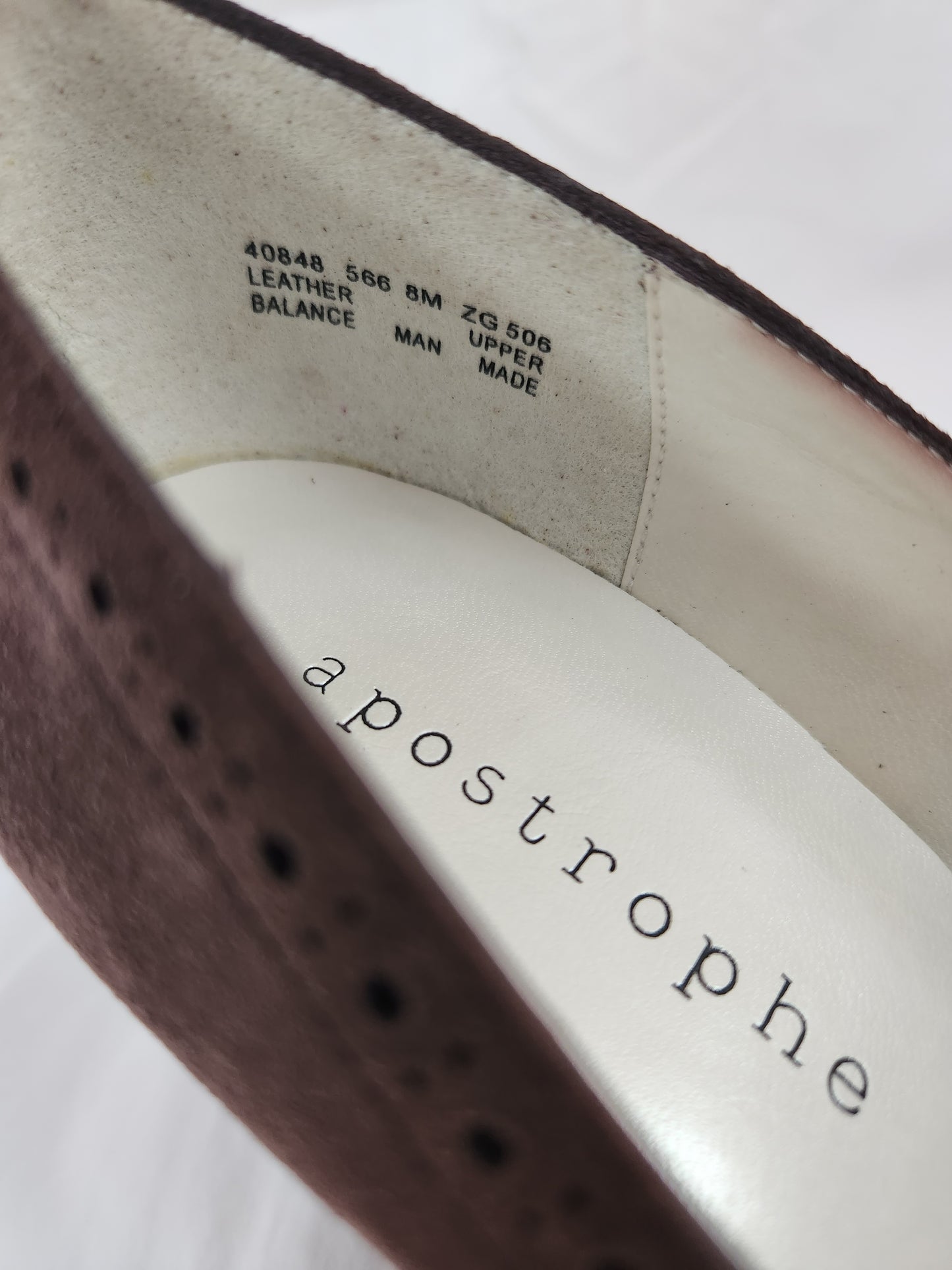 NIB - Apostrophe Brown High Heel Pumps - Size: 8 Medium - Style: 40848