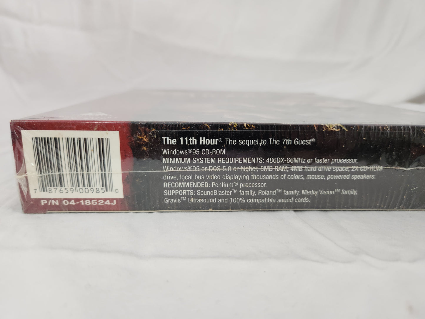 NIB - The 11th Hour Sequel to 7th Guest PC Game by Trilobyte