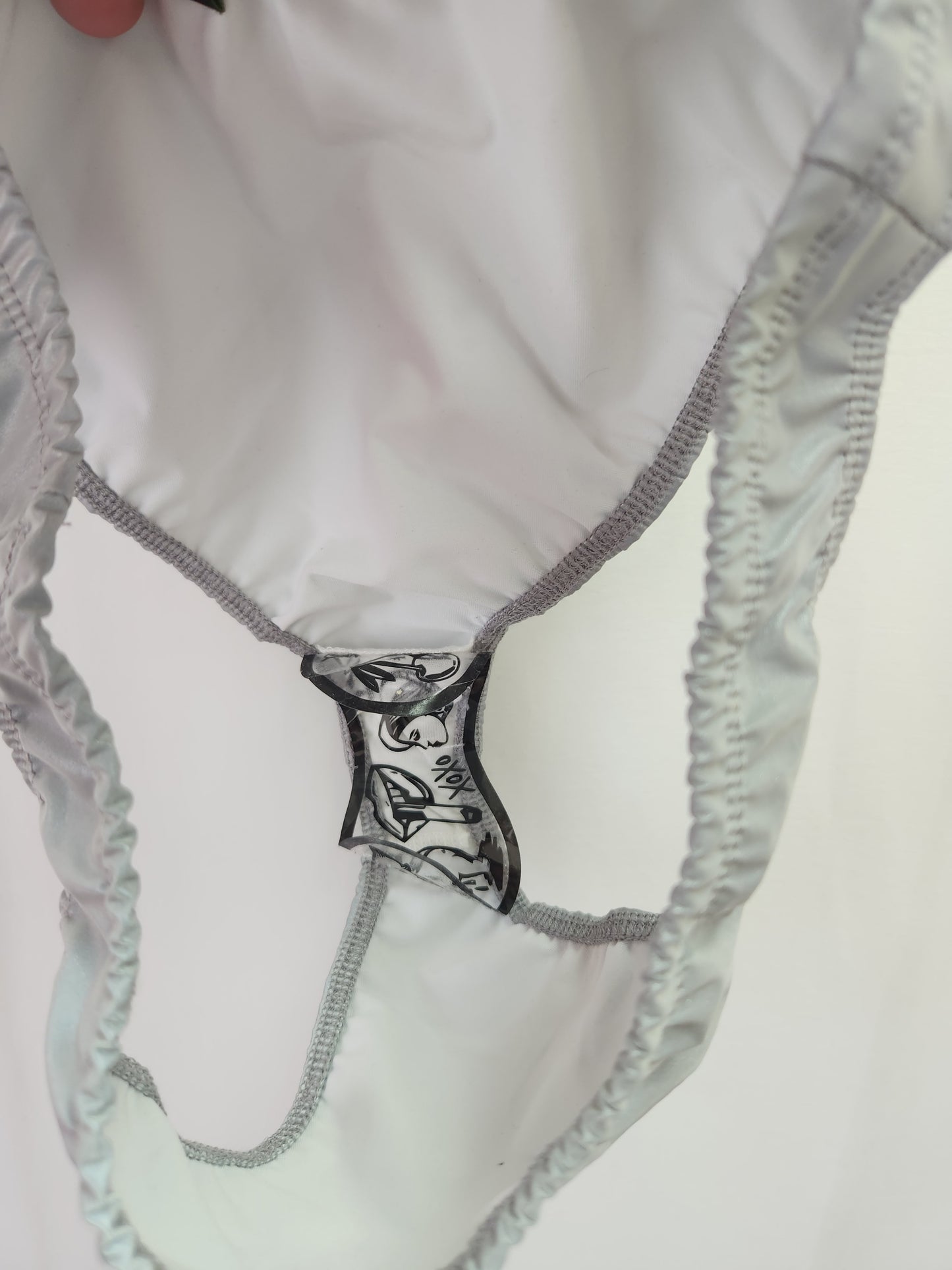 NWT - DOLLS KILL Club EXX Digital Inferno Reflective Bodysuit - Size: XS