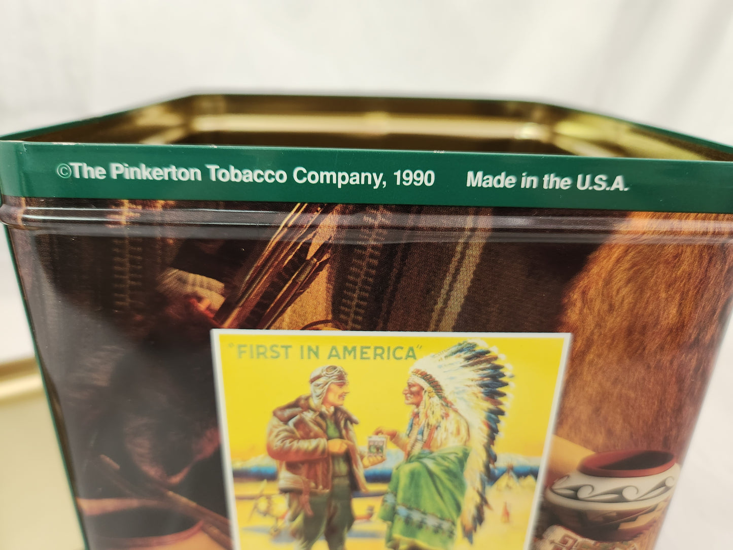 VTG - 1990's Limited Edition Red Man Chewing Tobacco Tin (Empty Tin)