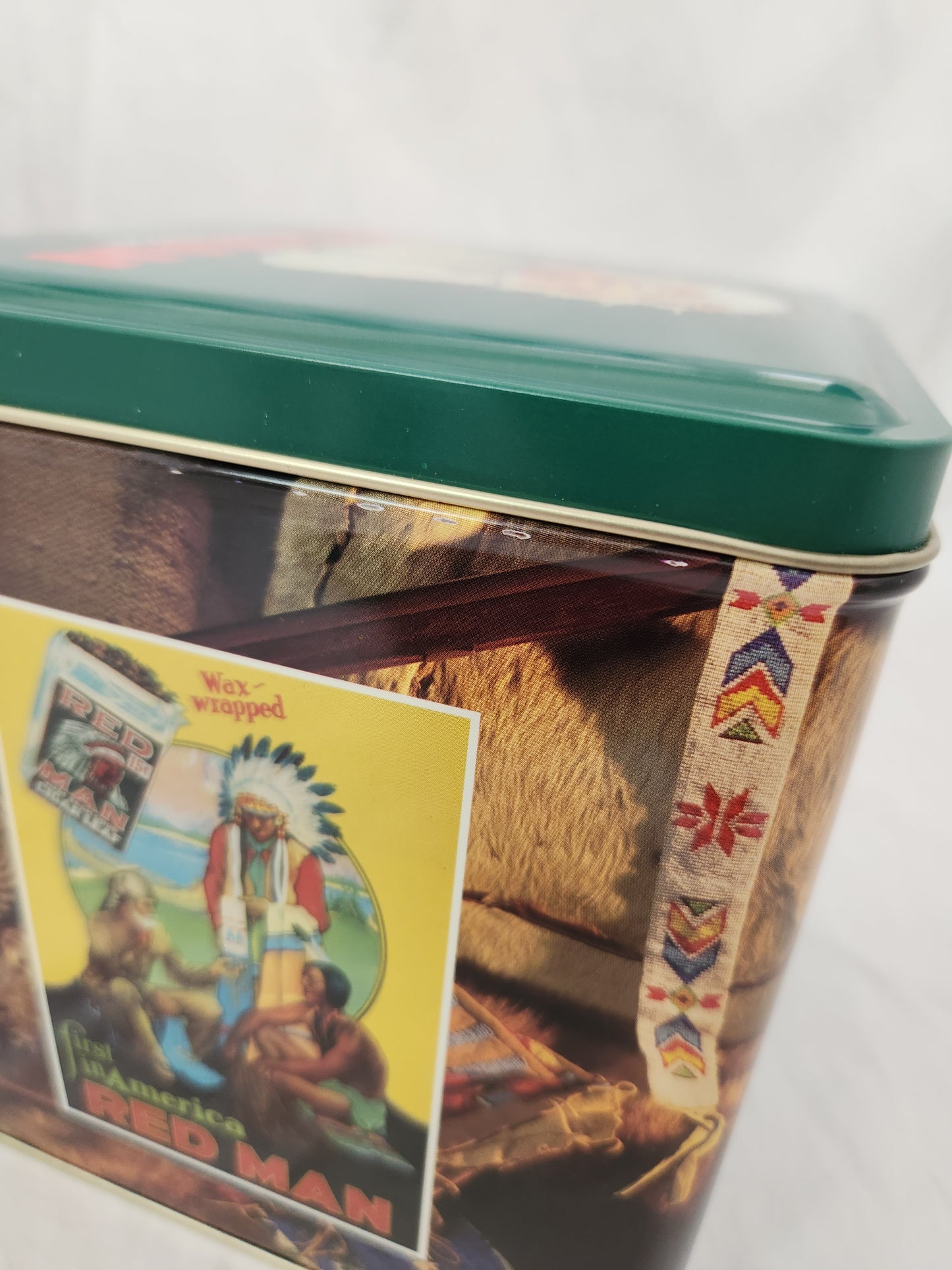 VTG - 1990's Limited Edition Red Man Chewing Tobacco Tin (Empty Tin)