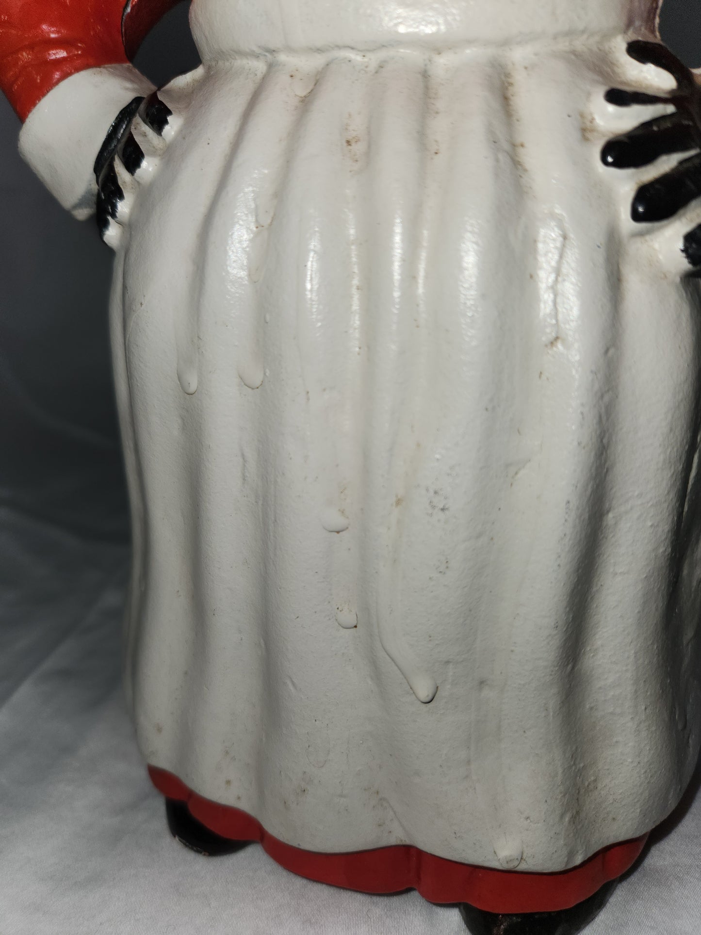 VTG - Americana 11" Cast Iron Woman Bank