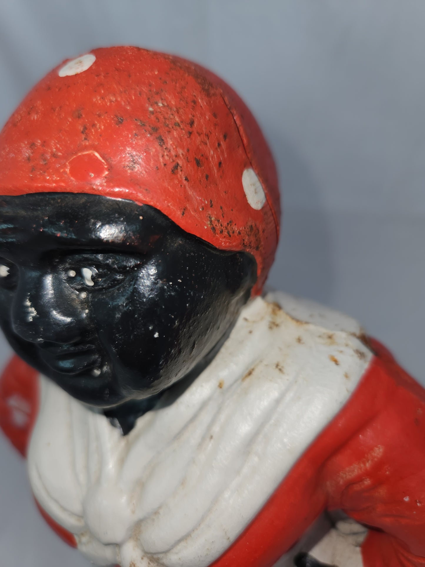 VTG - Americana 11" Cast Iron Woman Bank