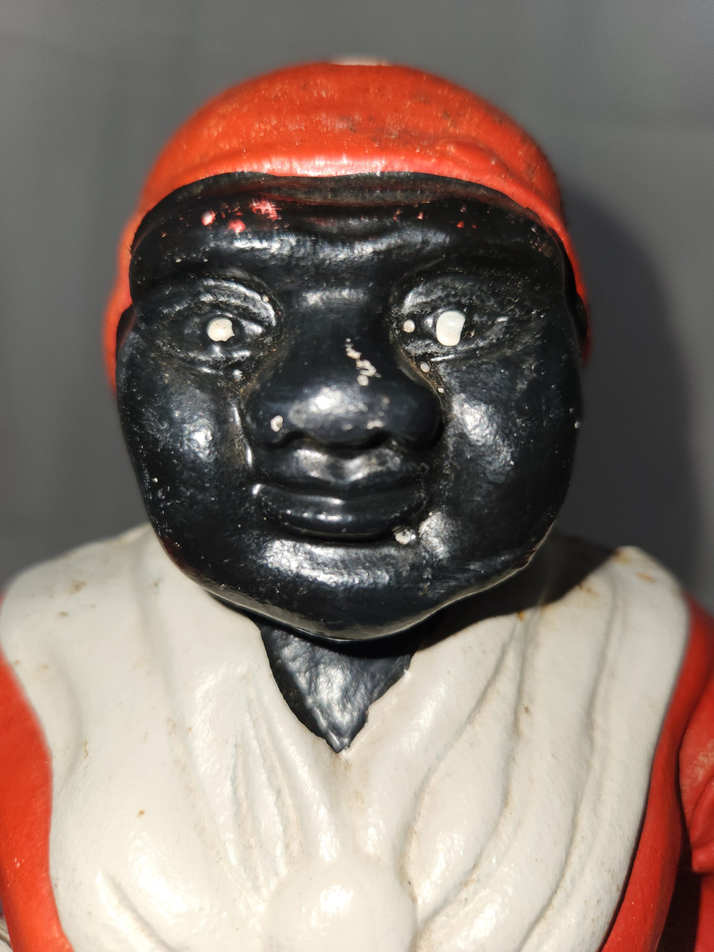VTG - Americana 11" Cast Iron Woman Bank