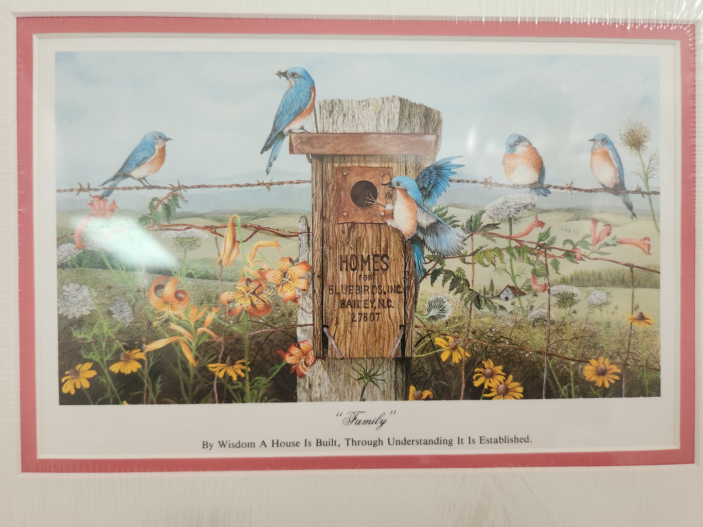 "Family" Print matted