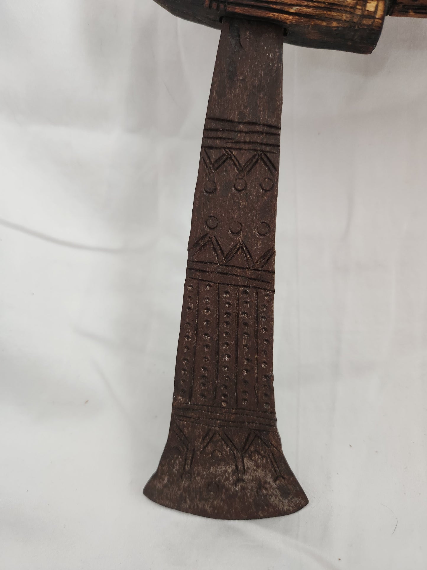 VTG - Handmade Hand Carved Tribal Hand Tool