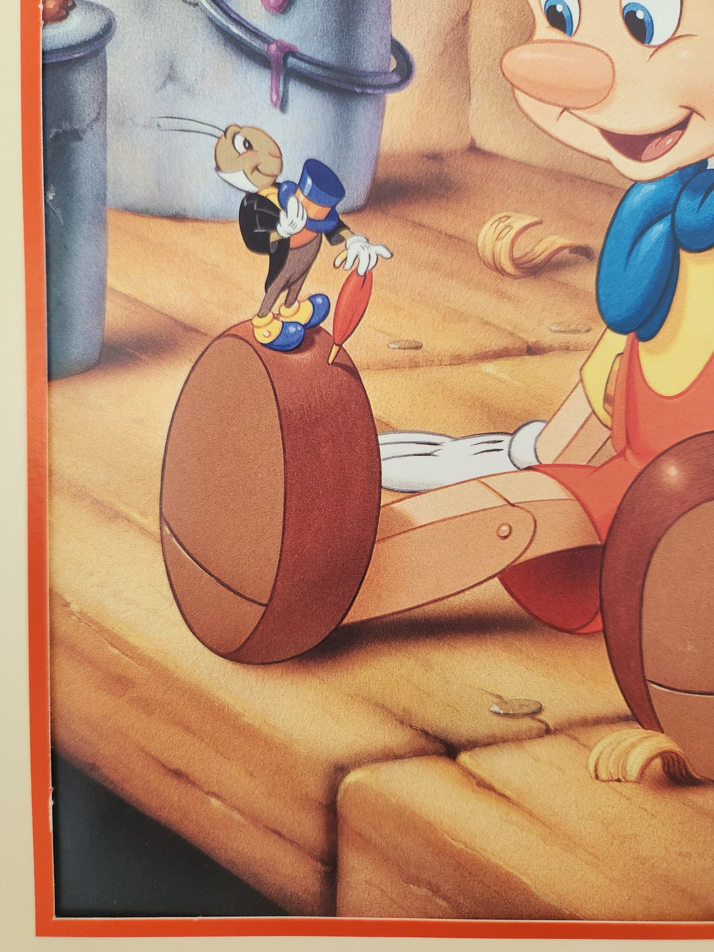 Pinnochio - 1993 Walt Disney Exclusive Commemorative Lithograph Print