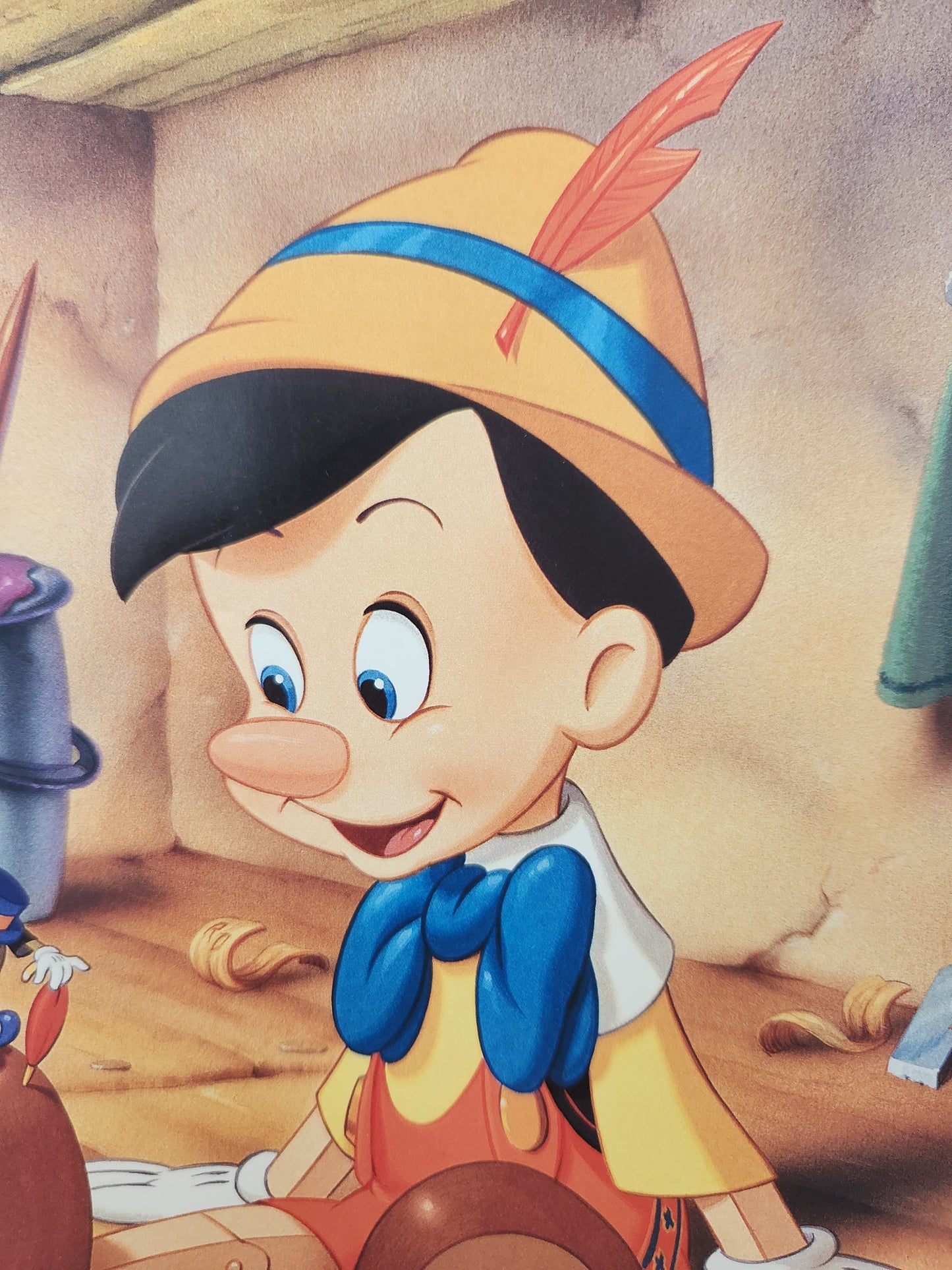 Pinnochio - 1993 Walt Disney Exclusive Commemorative Lithograph Print