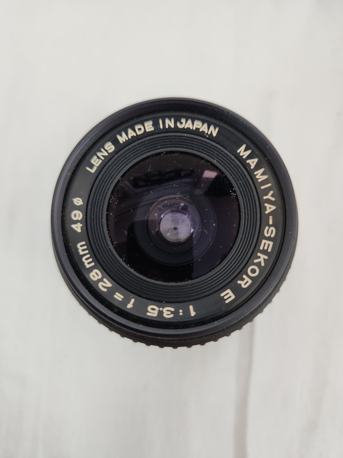 Mamiya ZE Camera w/ Mamiya Sekor E 50mm f/2 Lens and Mamiya Sekor E 28mm f/3.5 Lens(NOT TESTED)