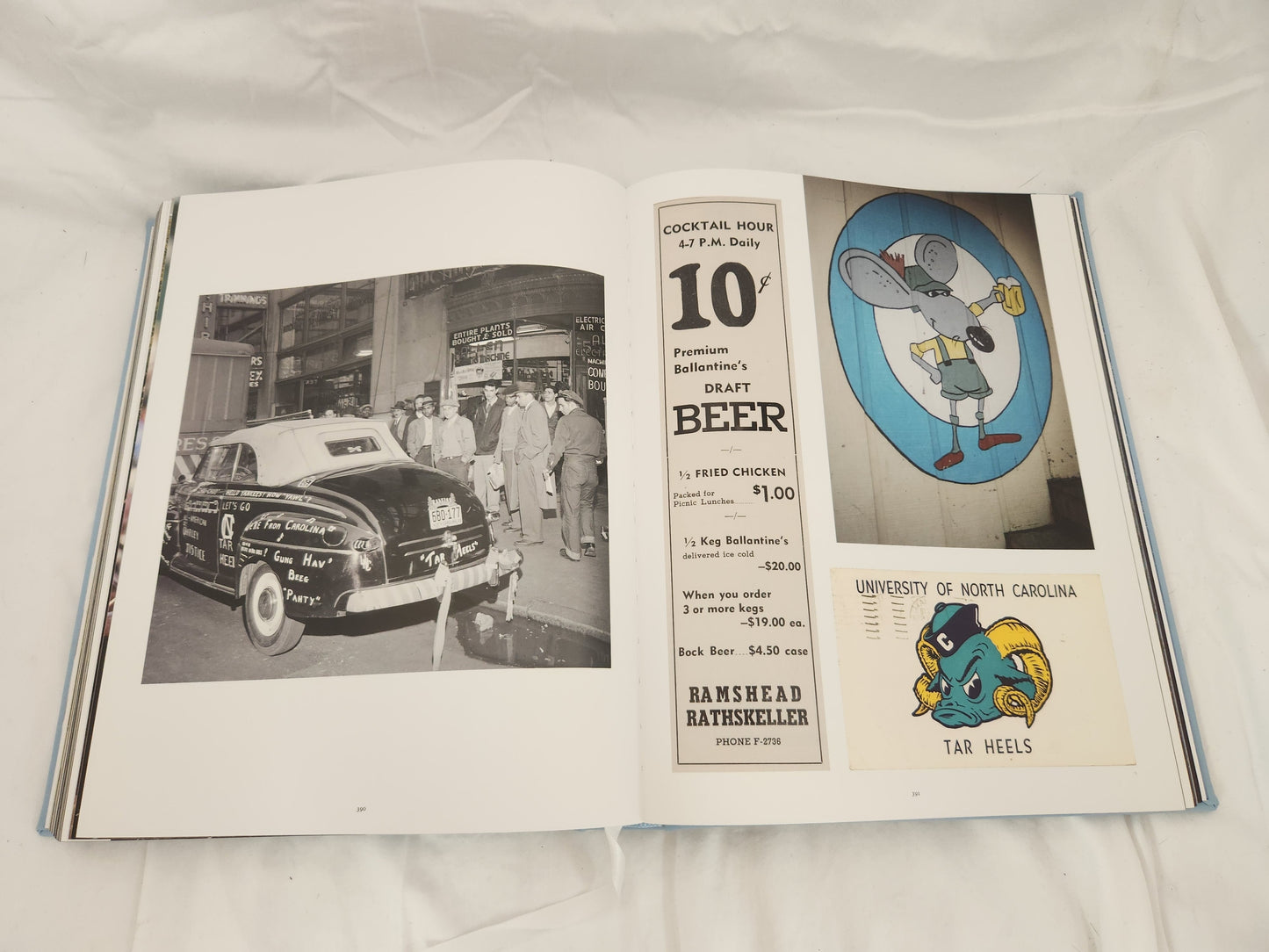 University of North Carolina UNC College Collectible Book