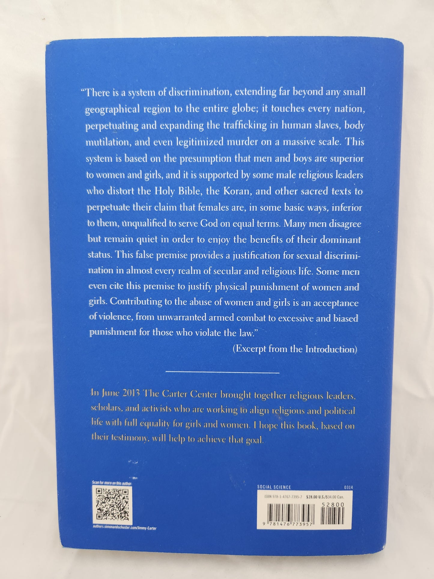 A Call to Action : Women, Religion, Violence, and Power by Jimmy Carter Signed Copy (2014, Hardcover)