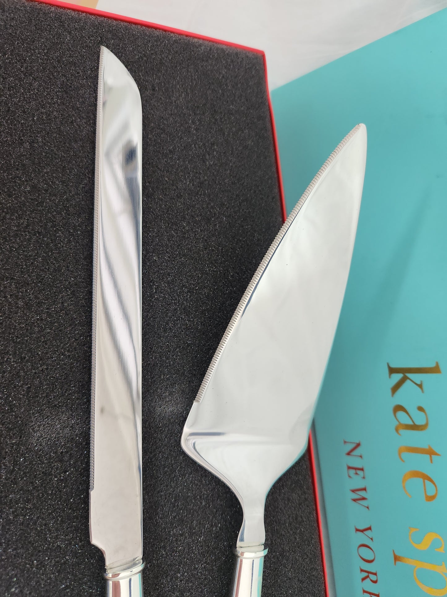 Kate Spade - Lenox Darling Point 2 Piece Silver-plate Dessert Set - 13.3”