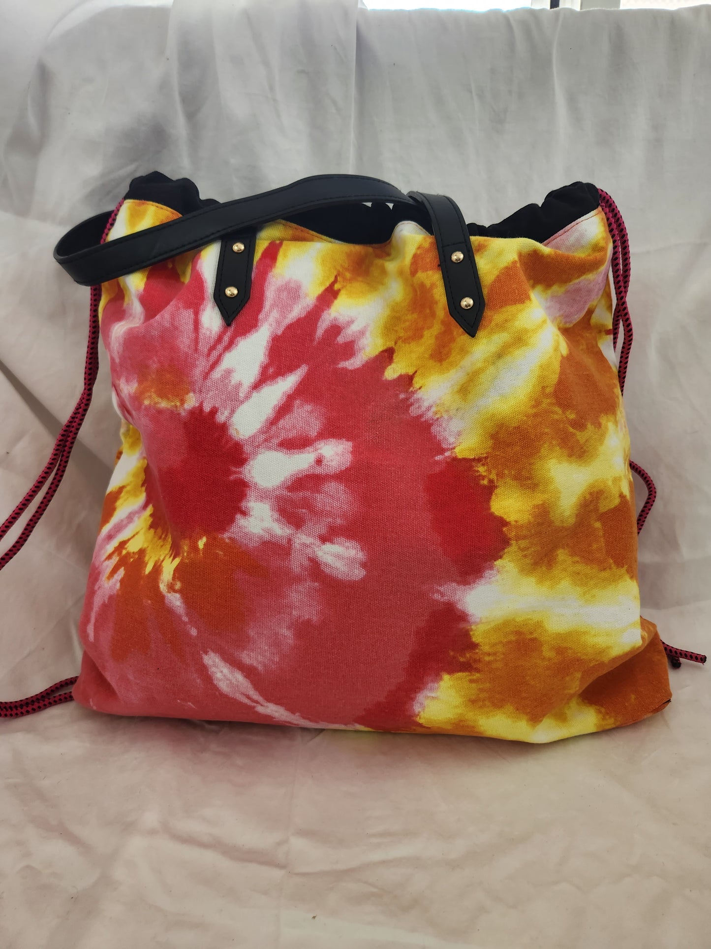 NWT - Victoria's Secret Tie Dye Drawstring Bag