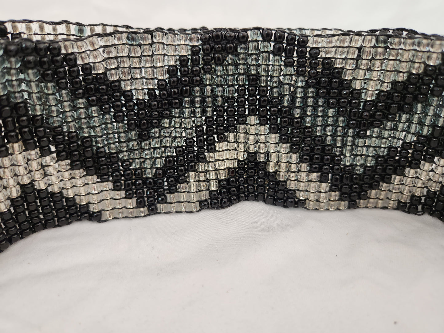 NWT - Express Black/Gray & Silver 2-1/2 Stretch Belt - Size: Small