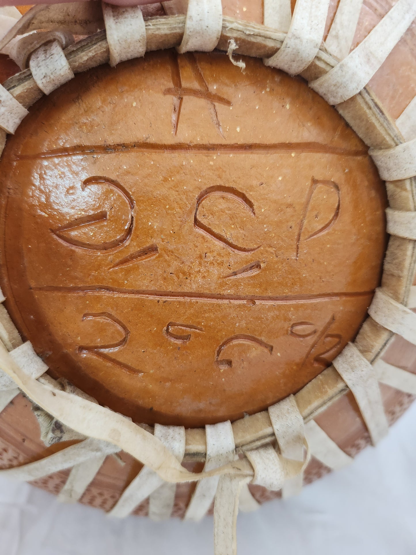 Handmade 9-1/2" Ceramic Baul Drum