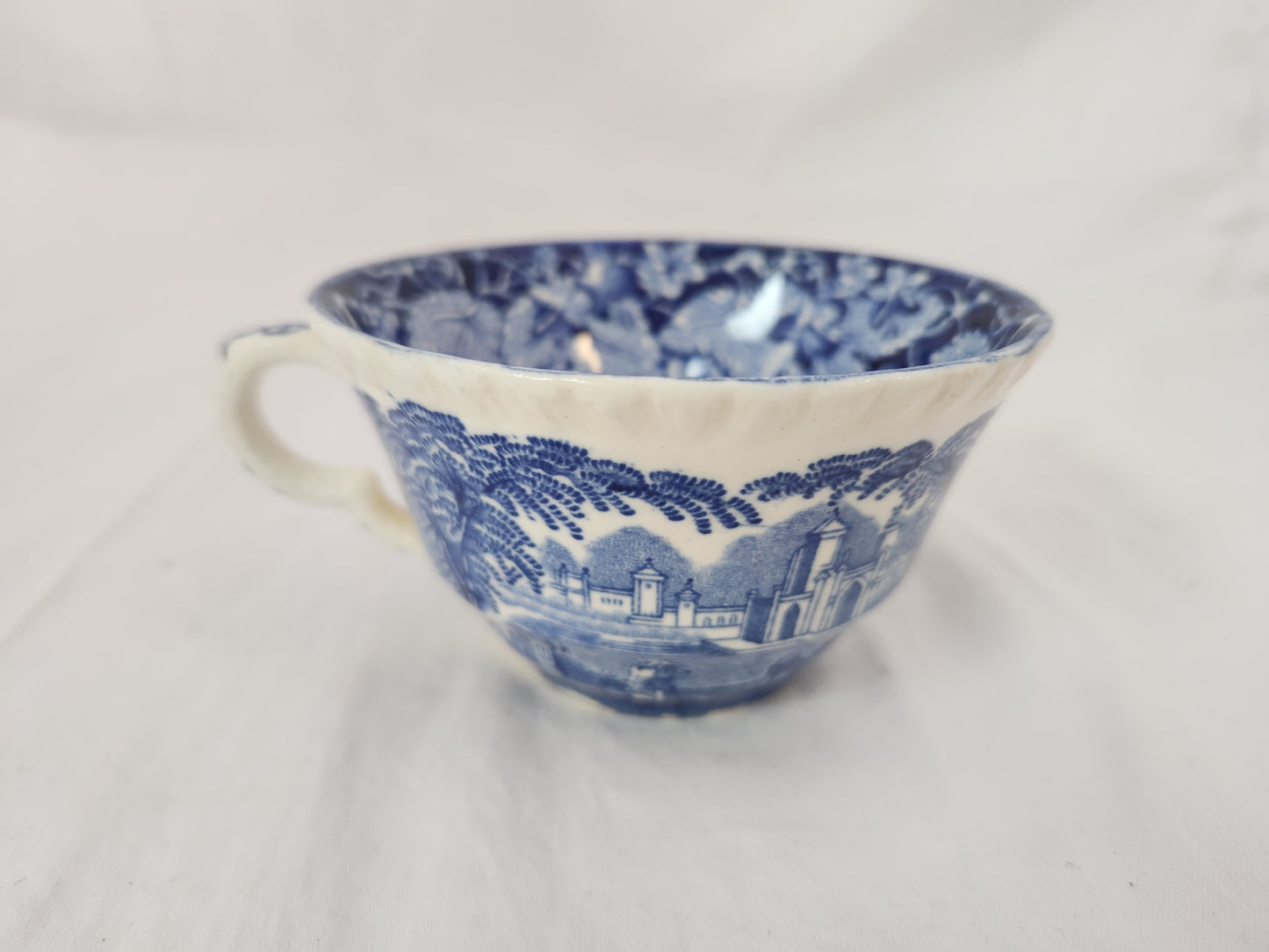 VTG - Mason's Vista Blue Ironstone Teacup