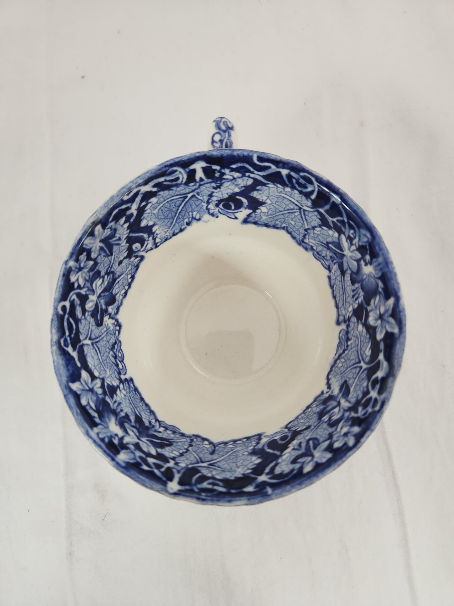 VTG - Mason's Vista Blue Ironstone Teacup