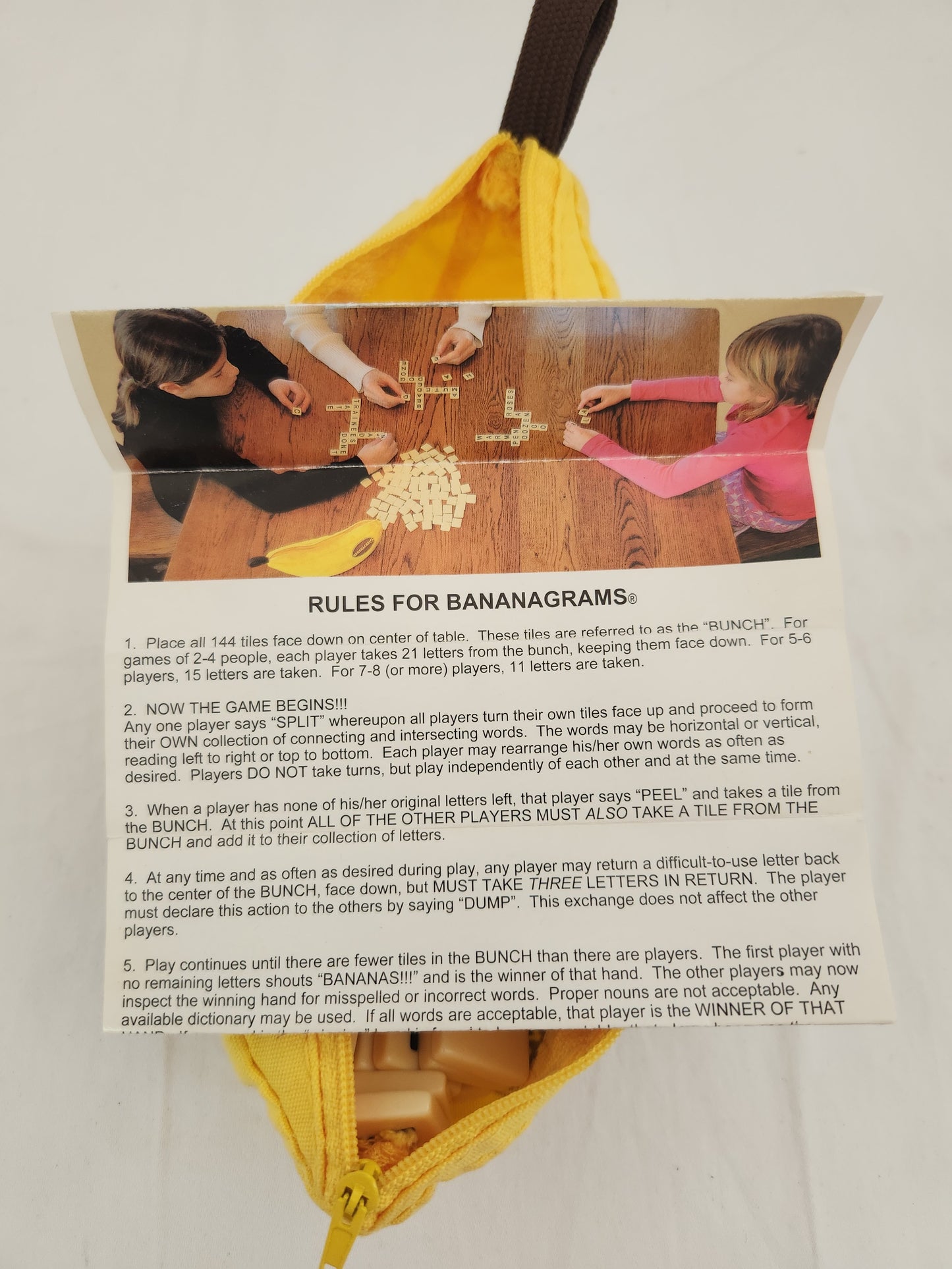 Bananagrams Word Game