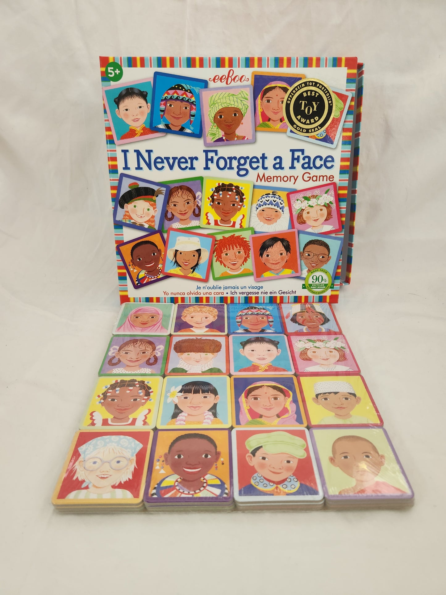 I Never Forget A Face Memory Game by eeBoo