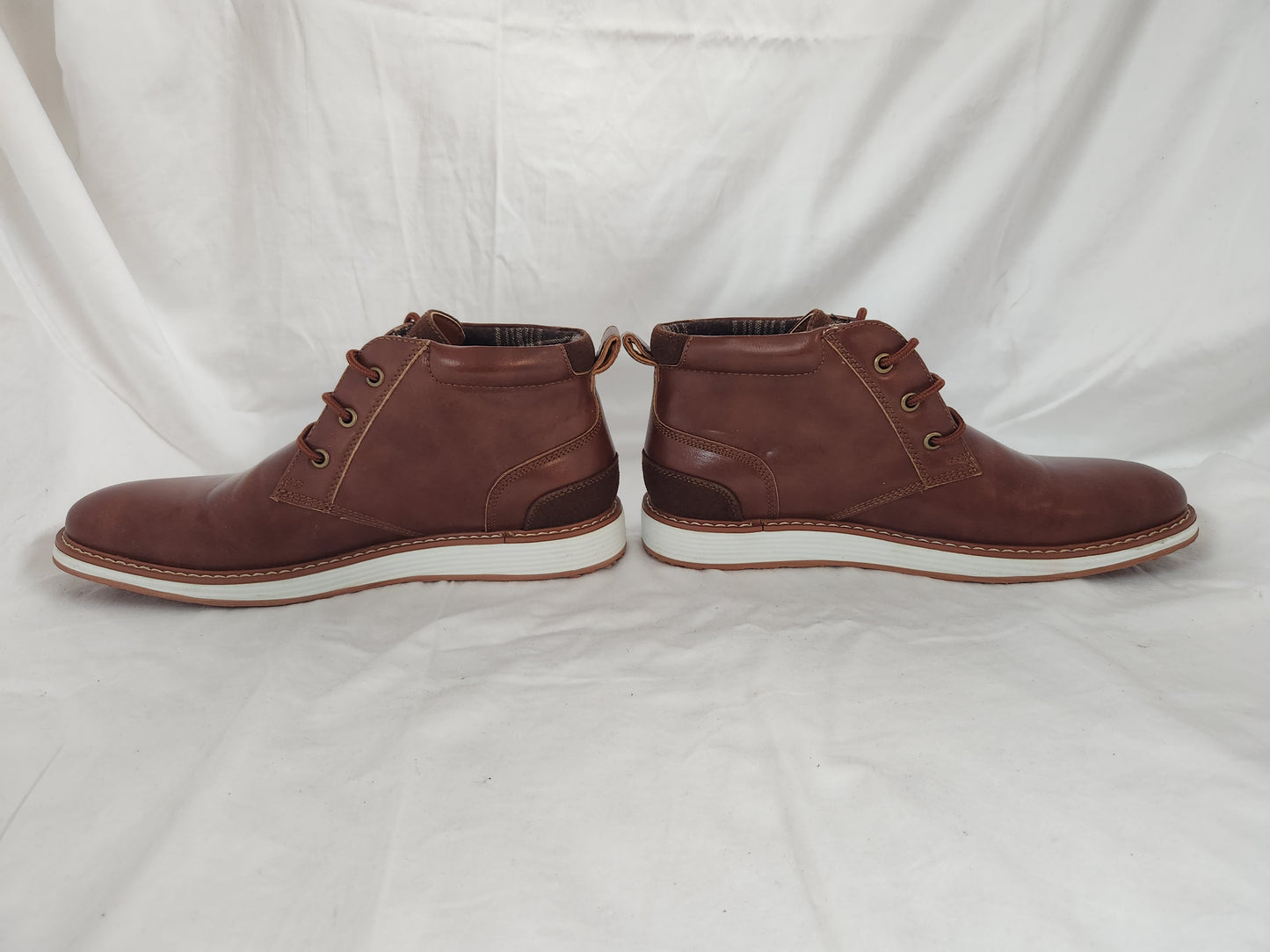 Ferro Aldo Houstan Brown Casual Mid-Top Shoes - Size: 8