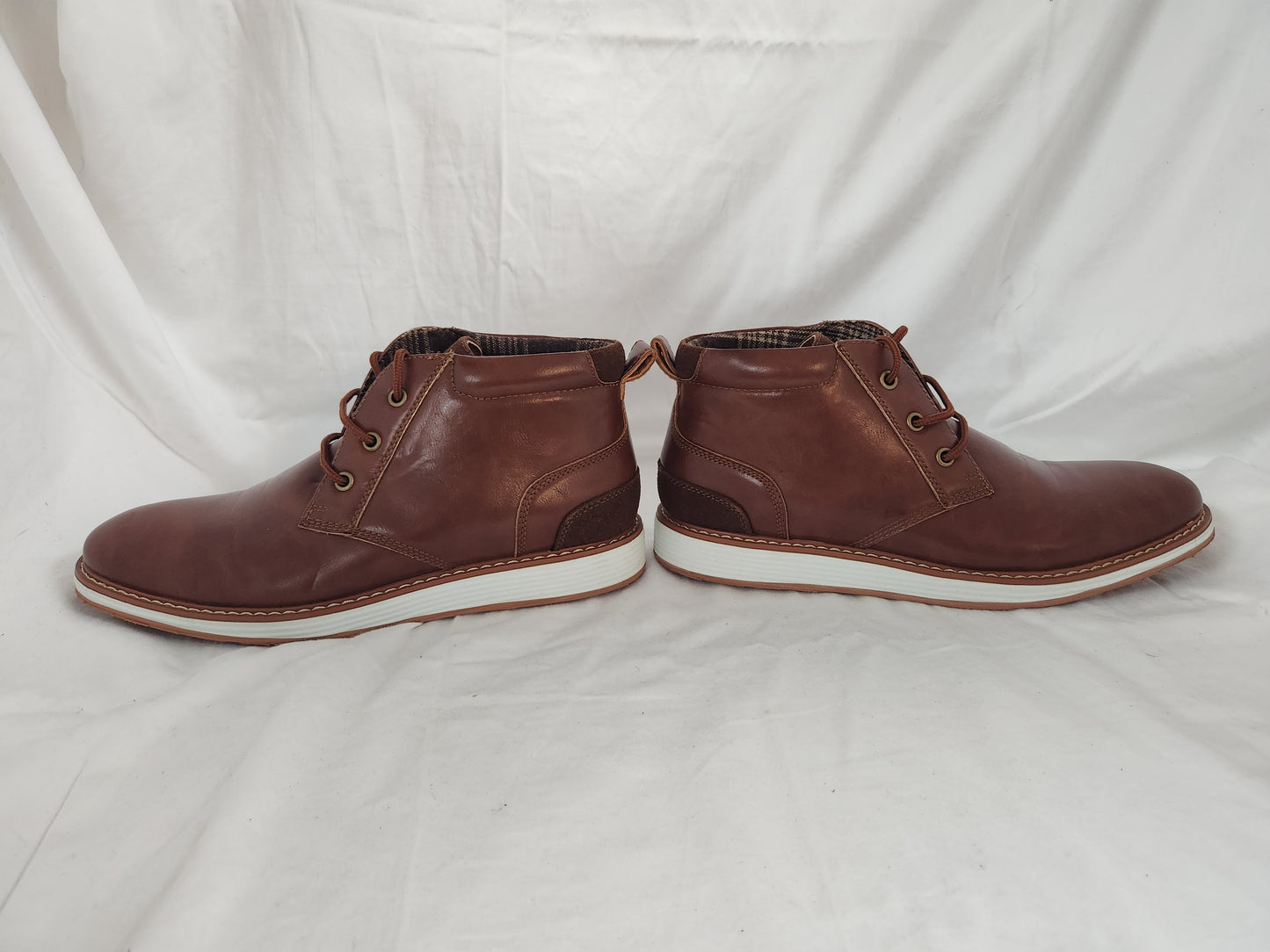 Ferro Aldo Houstan Brown Casual Mid-Top Shoes - Size: 8