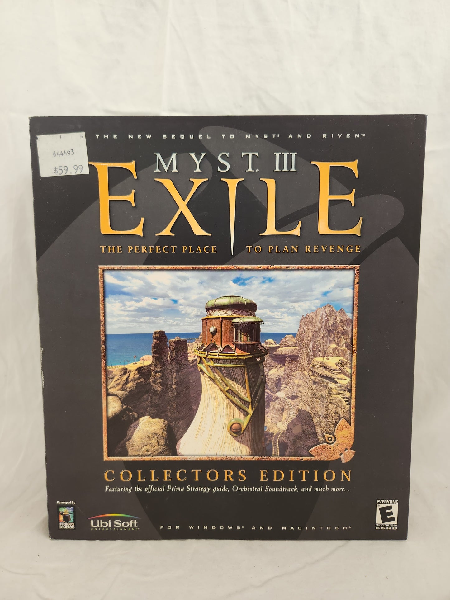 MYST III: Exile Collectors Edition PC Game by Ubi Soft Entertainment (Windows&Mac)