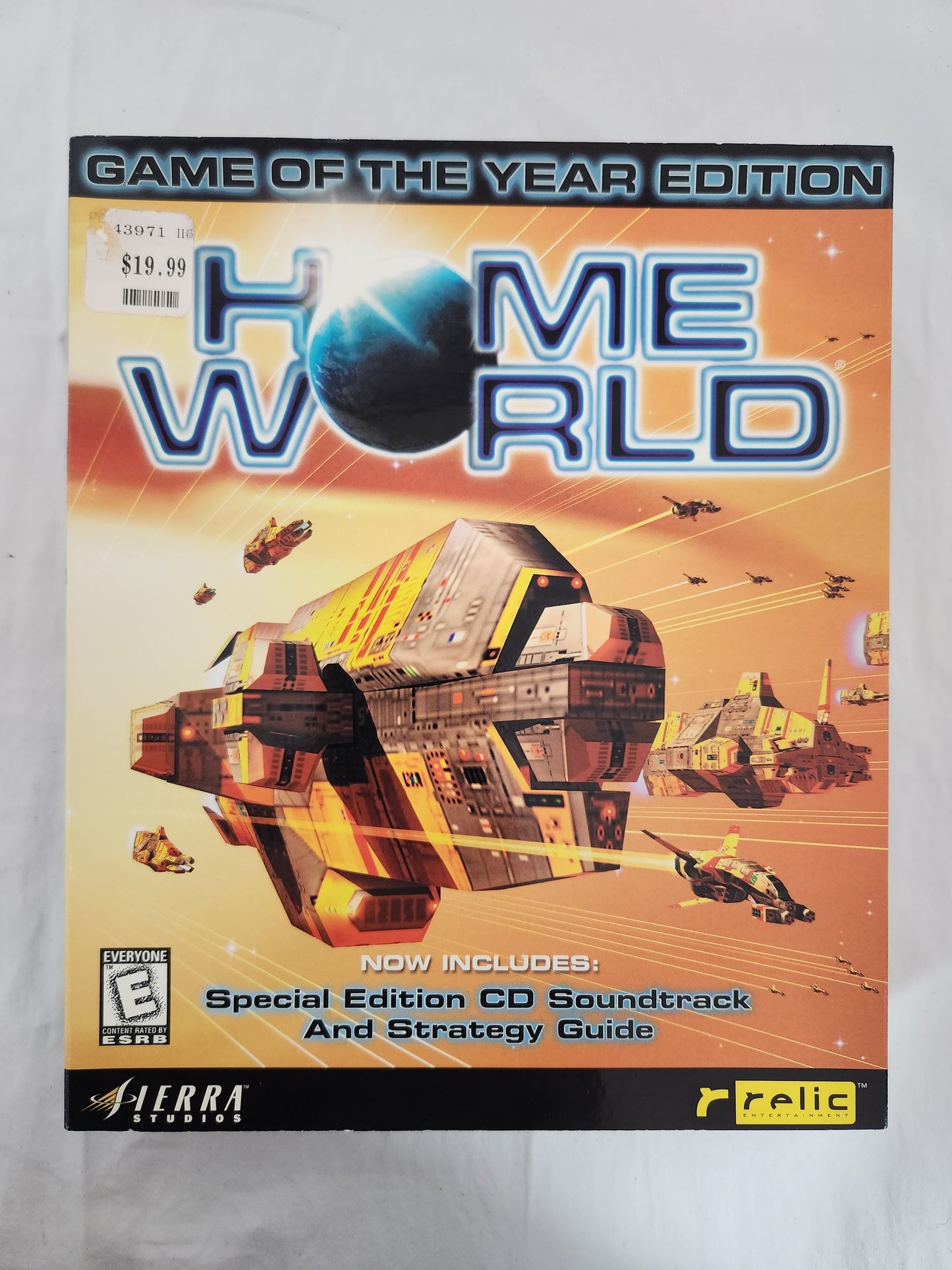 HomeWorld Game of the year Edition PC Game (Windows 95/98/NT 4.0)