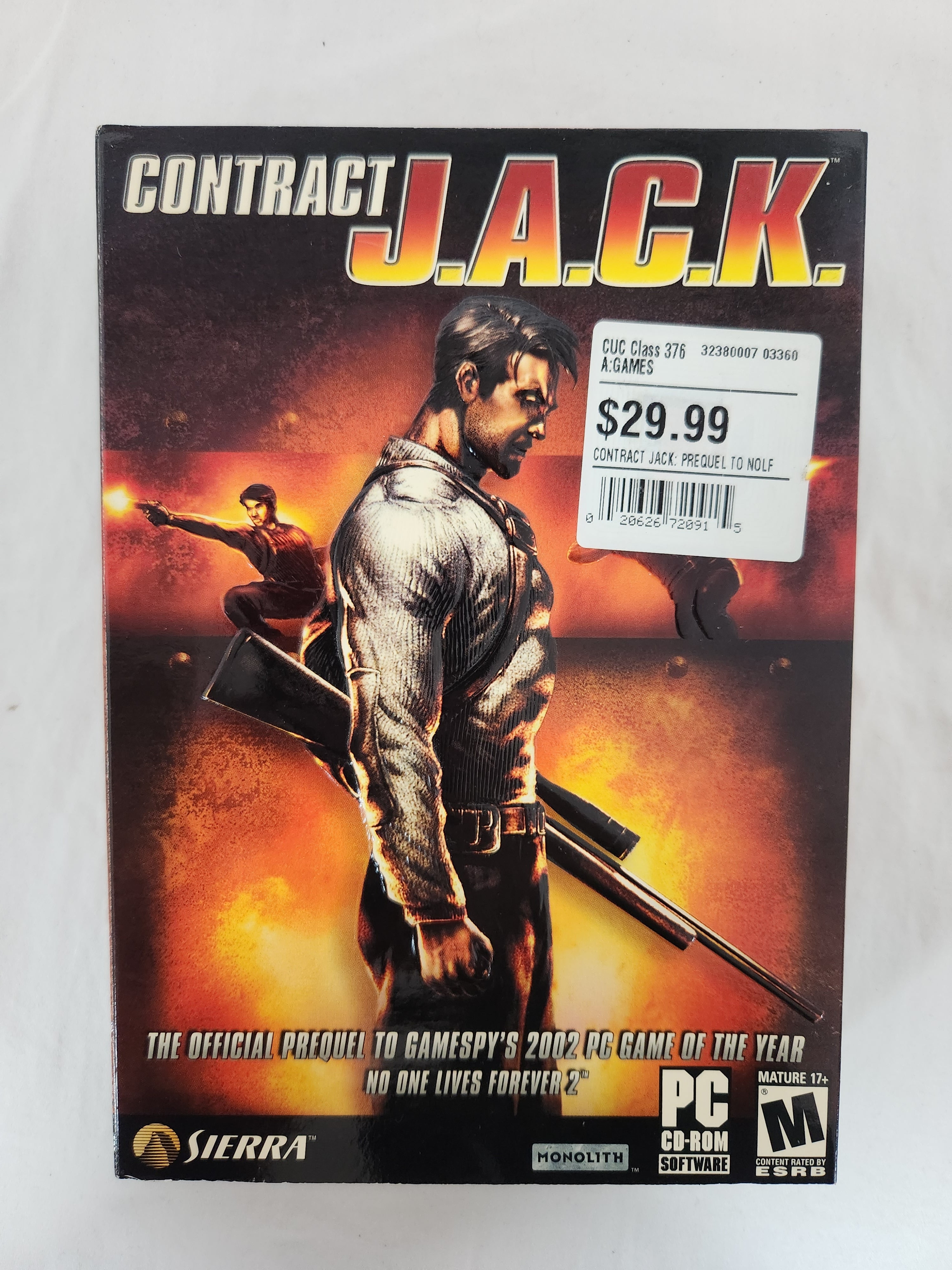 Contract J.A.C.K. PC CD-ROM Game (Windows 98/98 se/Me/2000) – CommunityWorx  Thrift Online