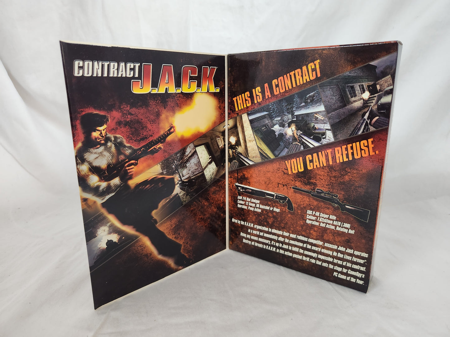 Contract J.A.C.K. PC CD-ROM Game (Windows 98/98 se/Me/2000)