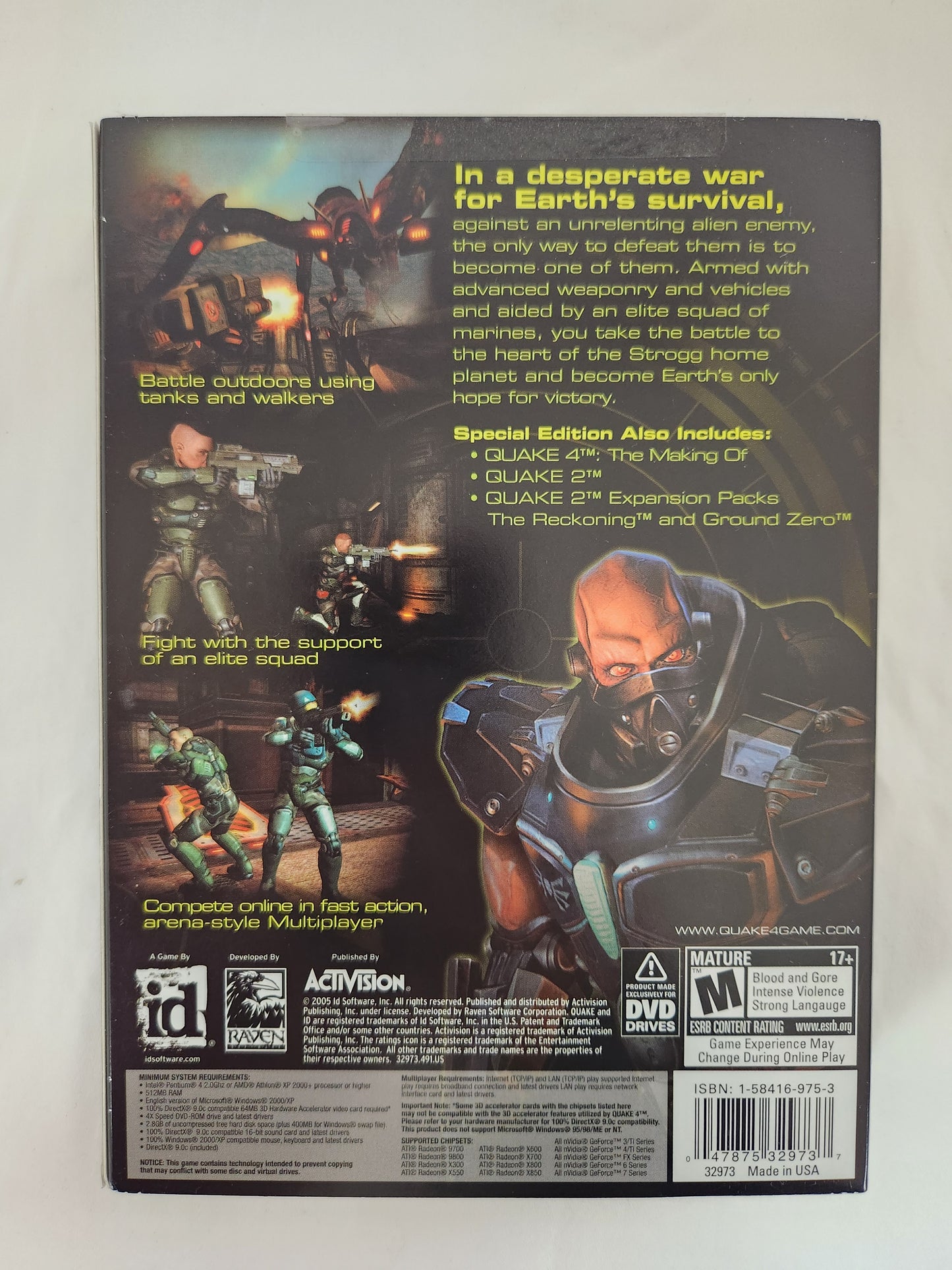 Quake 4 Special DVD Edition PC Game