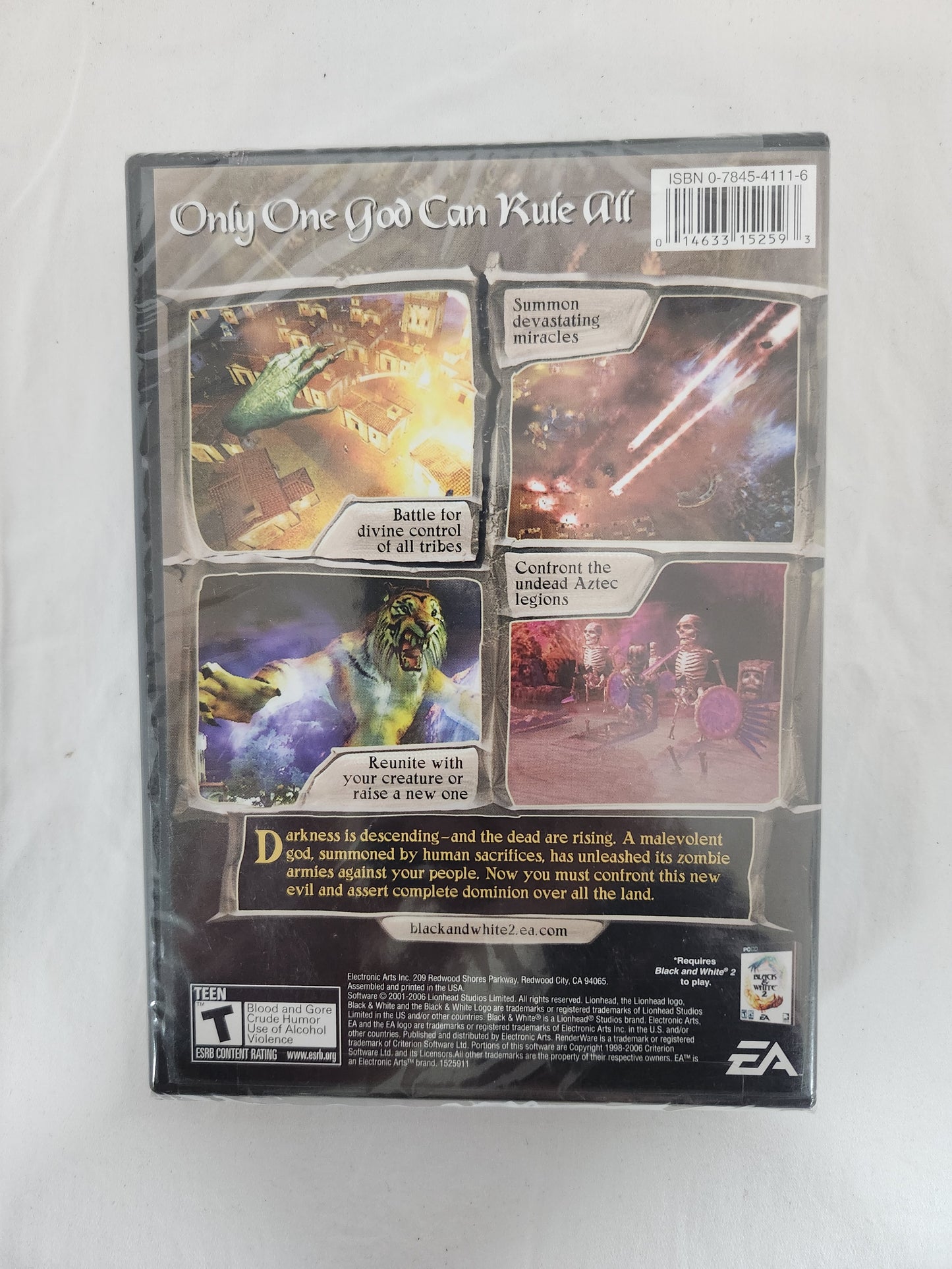 Black & White 2: Battle of the Gods - expansion pack PC Game (Windows XP or 2000)