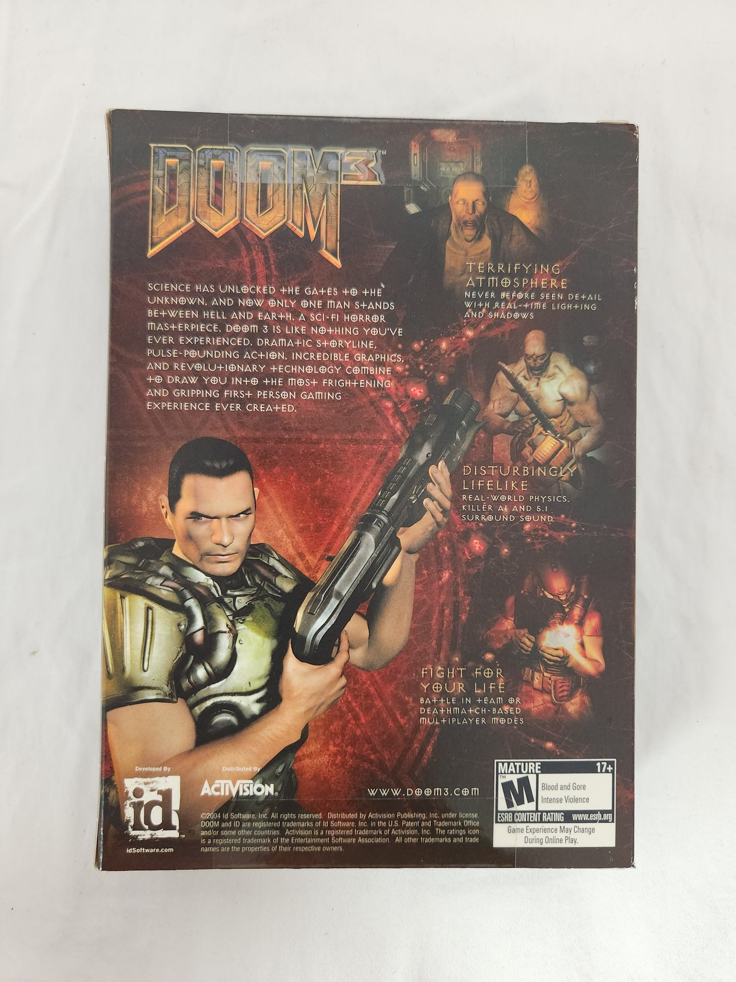 Doom3 PC CD-ROM Game (Windows 2000/XP)