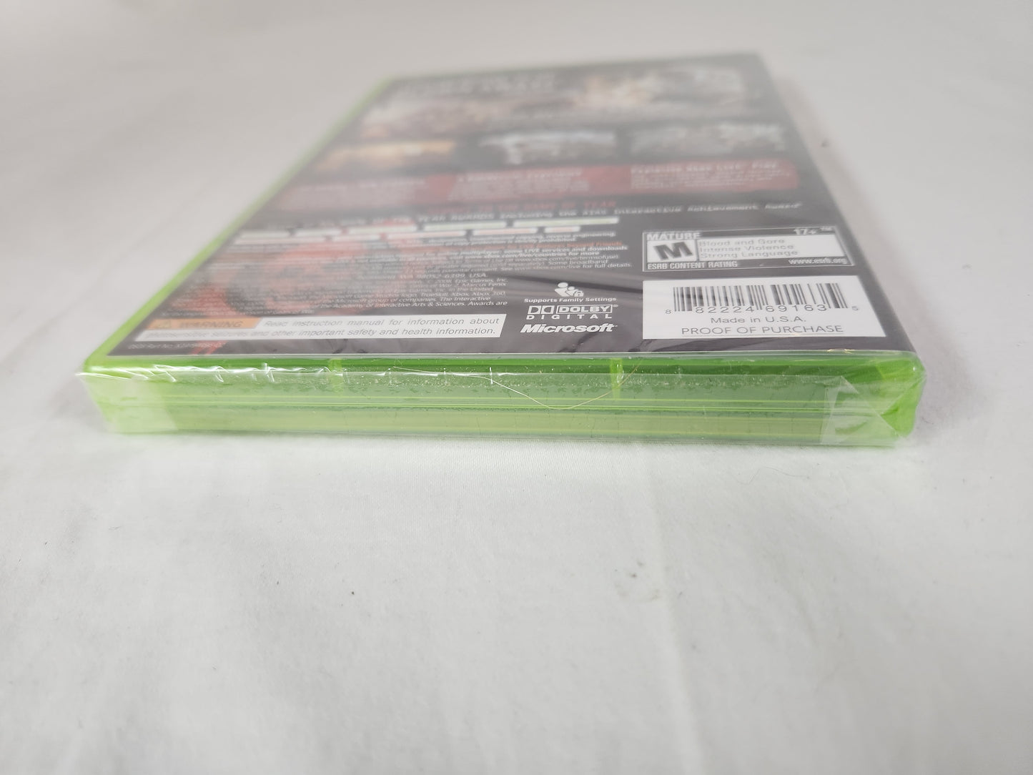 XBOX360 Gear of War2 Game (factory sealed)
