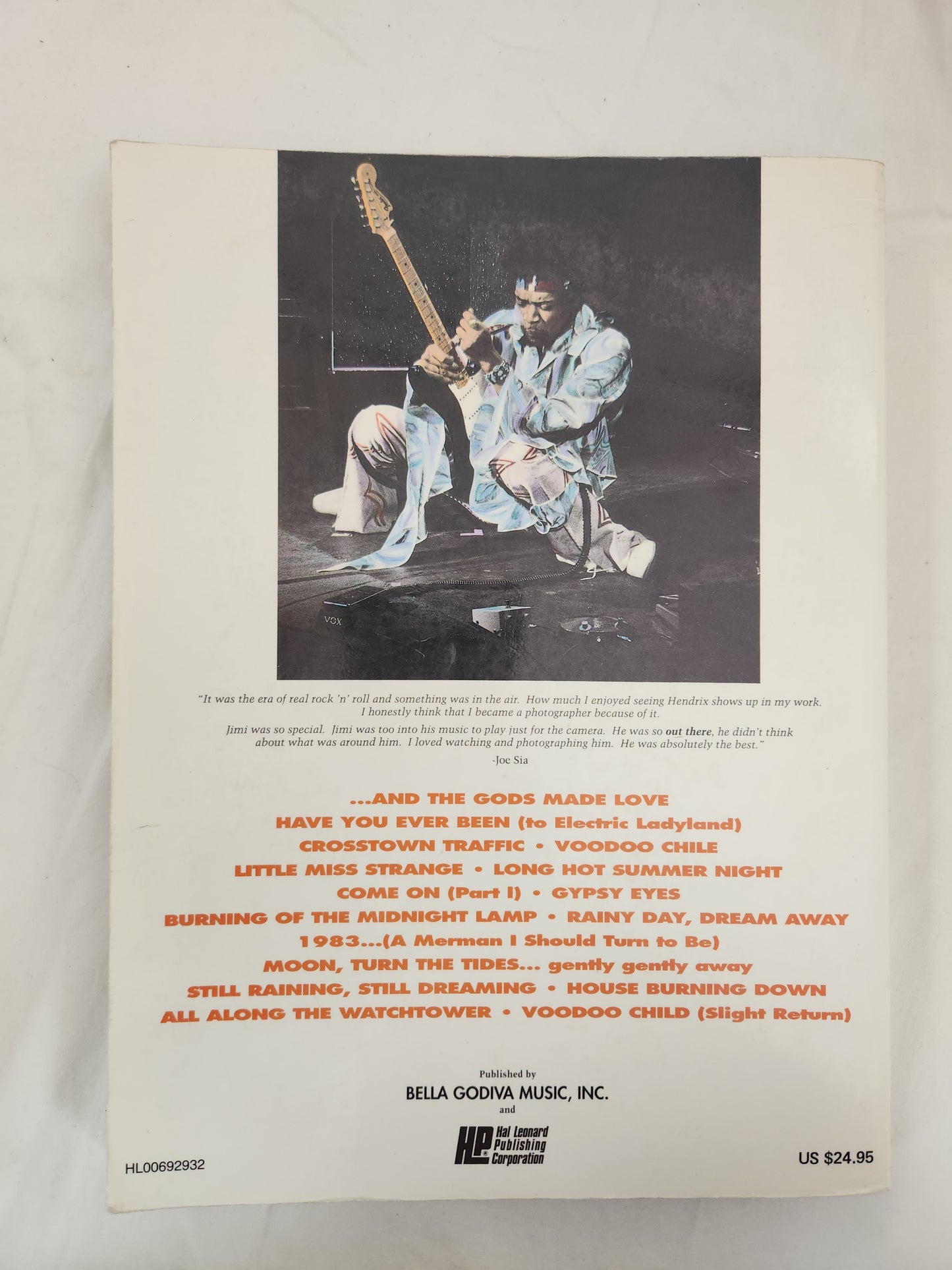 Jimmy Hendrix - Are You Experienced? & Electric Ladyland Guitar, Bass & Drum Book