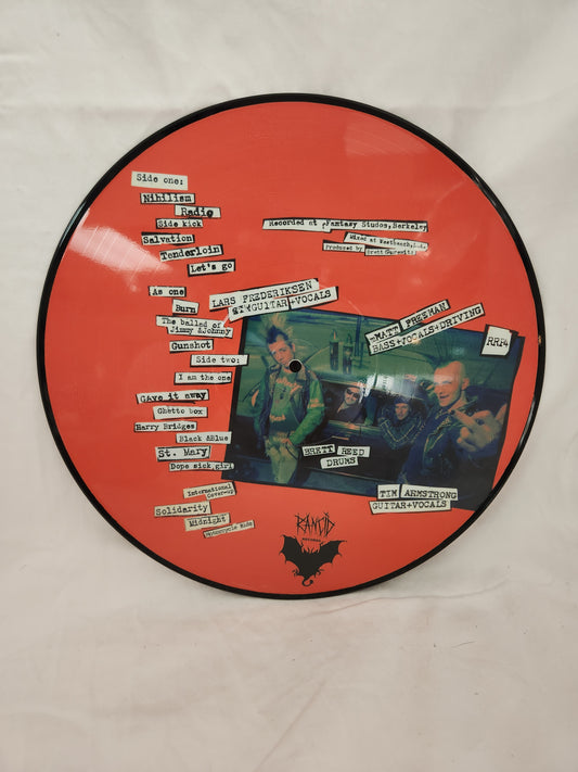 Rancid - Let's Go 10th Anniversary Picture Vinyl LP