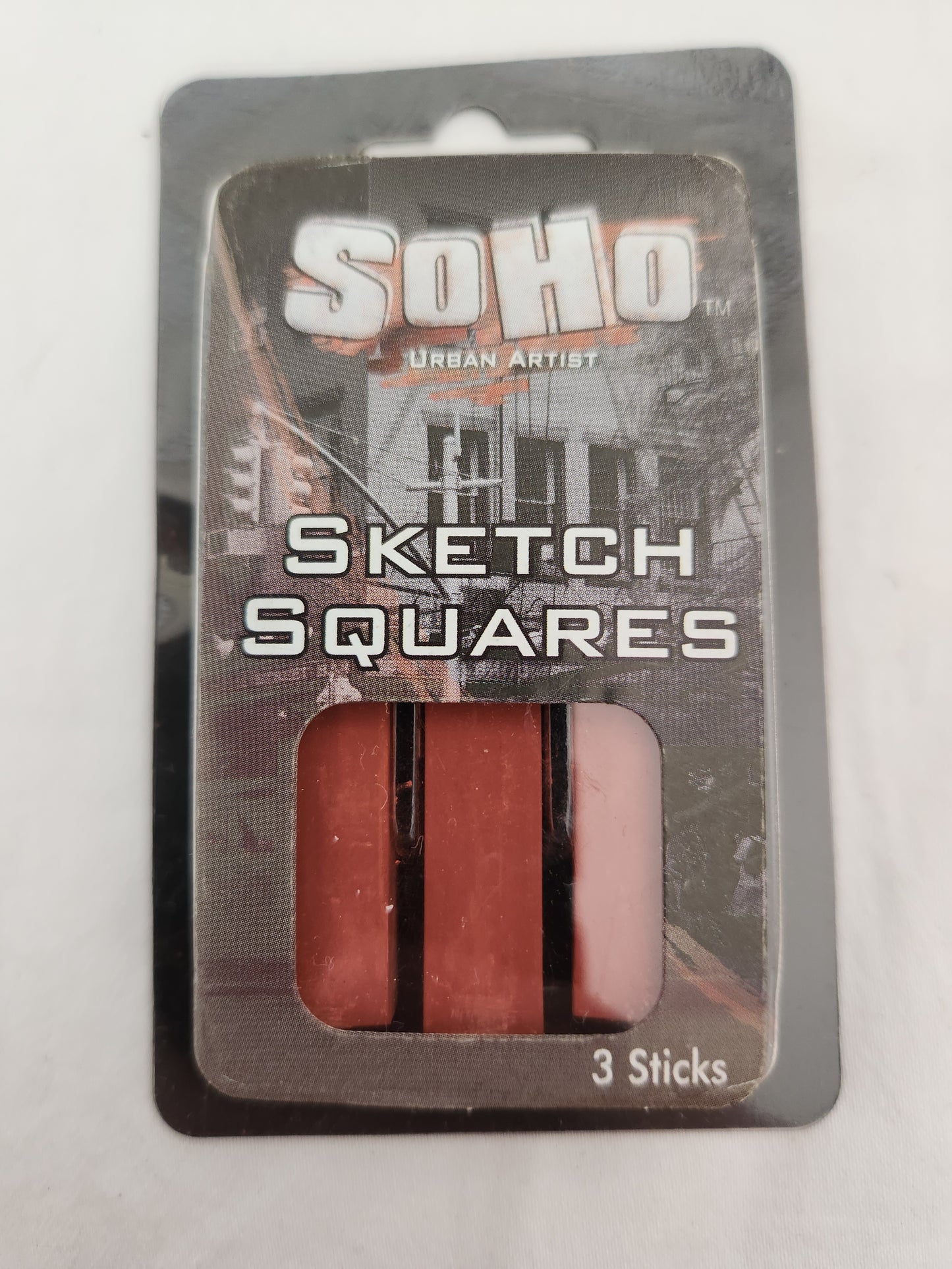 Soho Urban Artist Charcoal Sketch Squares 3-Pack (set of 3)