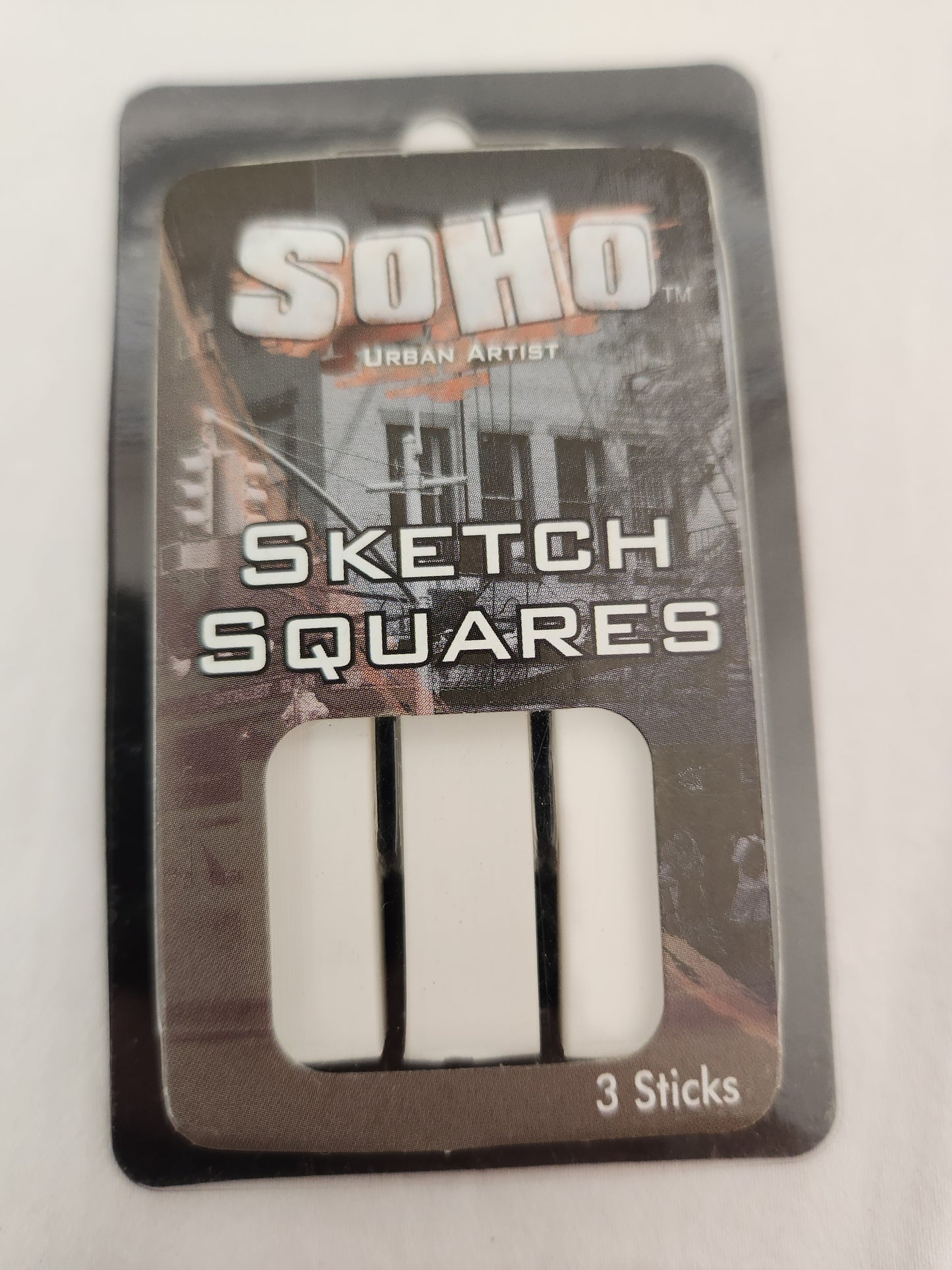 Soho Urban Artist Charcoal Sketch Squares 3-Pack (set of 3)