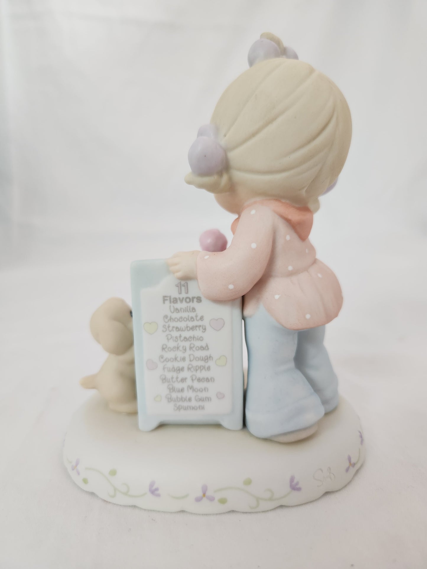 1996 Precious Moments Growing in Grace 'Age 11' Porcelain Figurine #260924