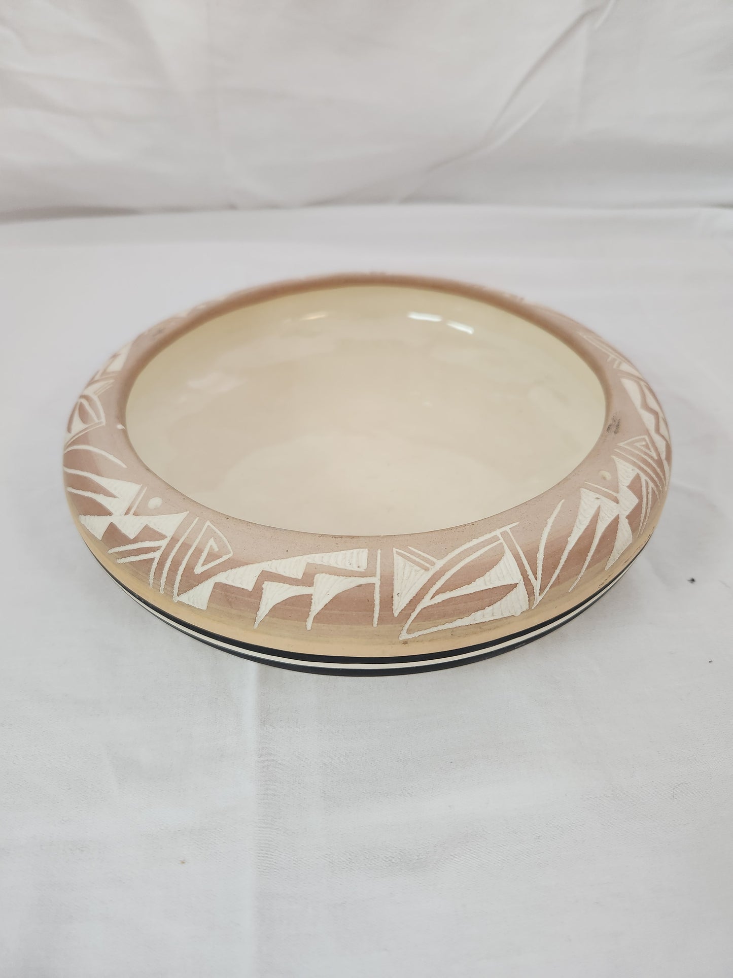 8" Native American Navajo Pottery Bowl