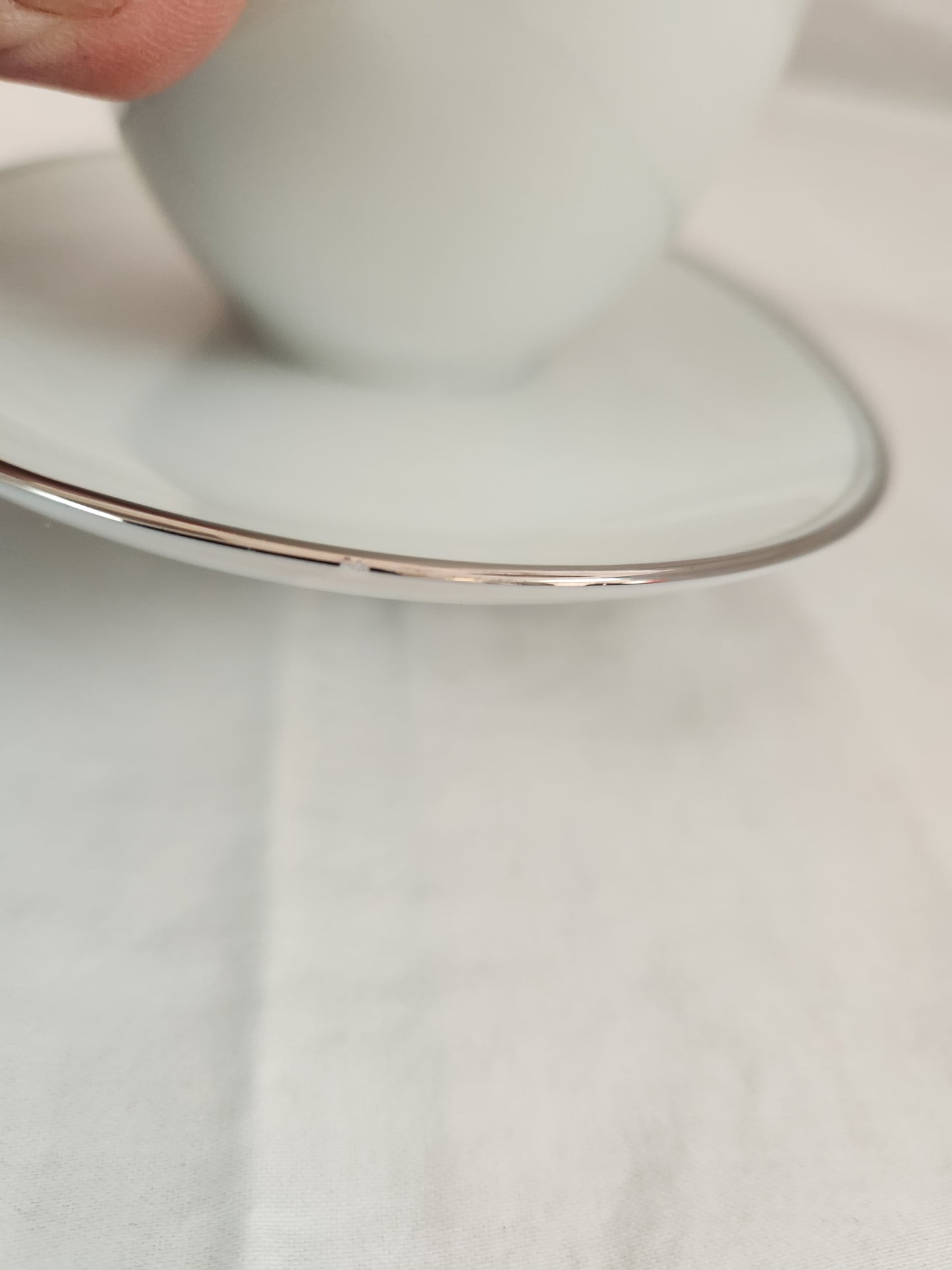 Noritake Graycliff Gravy Boat with Attached Underplate #5861